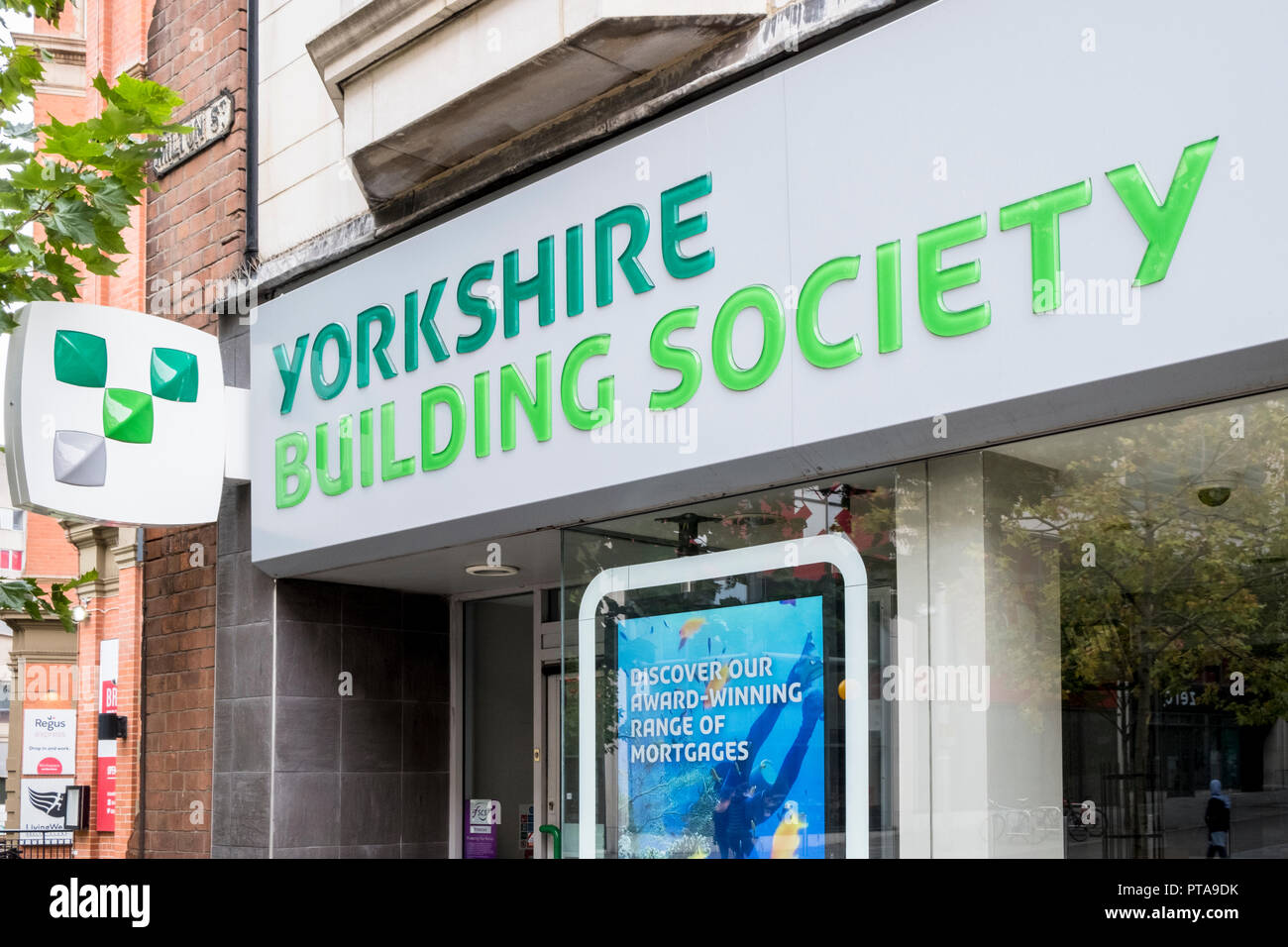 Yorkshire Building Society, Nottingham, England, Großbritannien Stockfoto