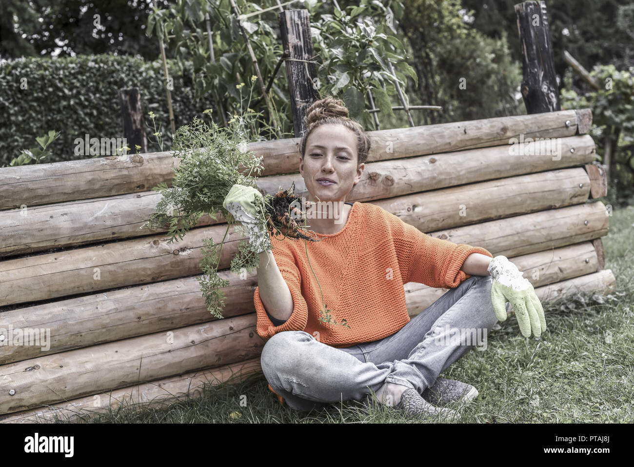 Grober junger Teenager