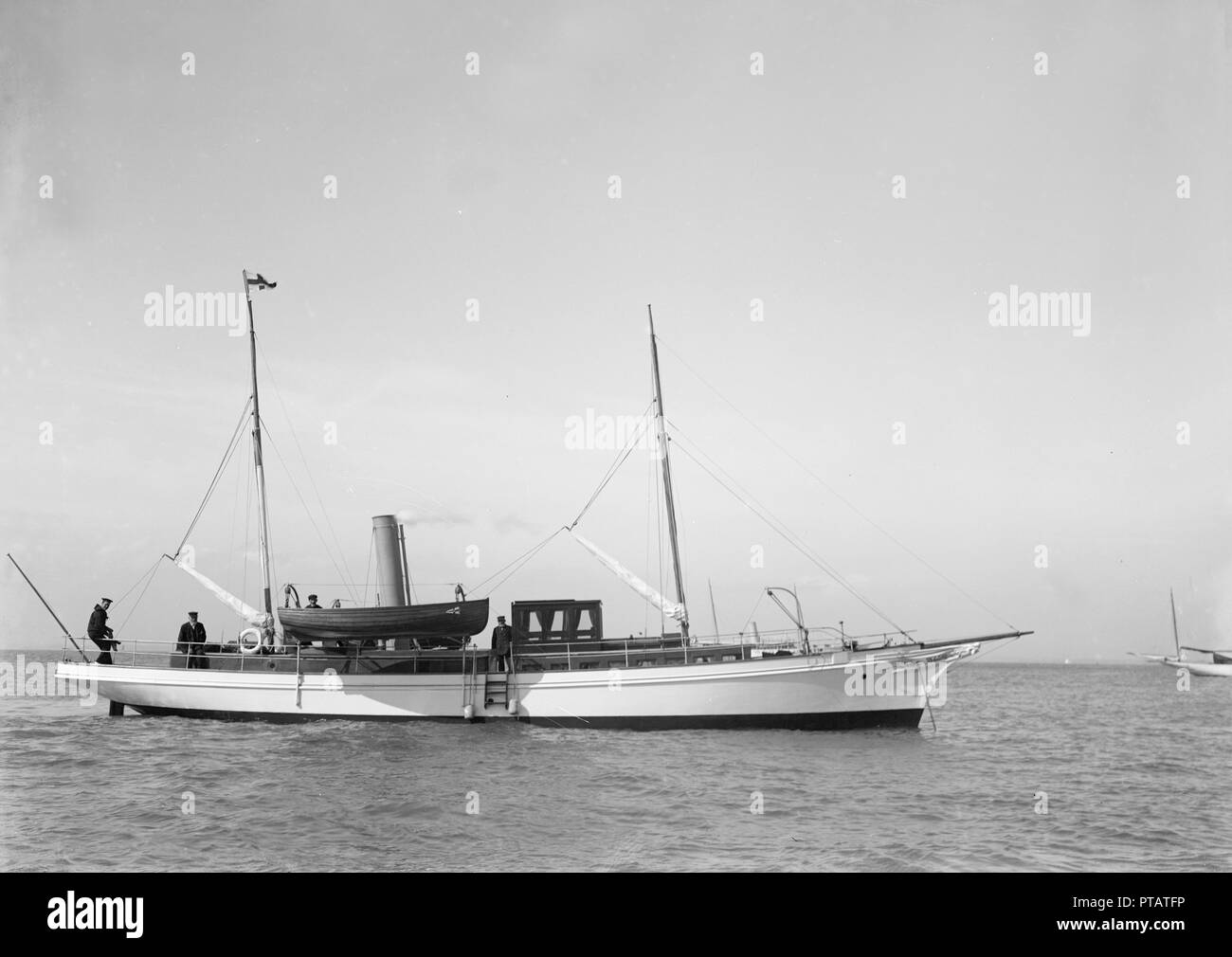 Die Steam Yacht 'Dorothy'. Schöpfer: Kirk & Söhne von Cowes. Stockfoto