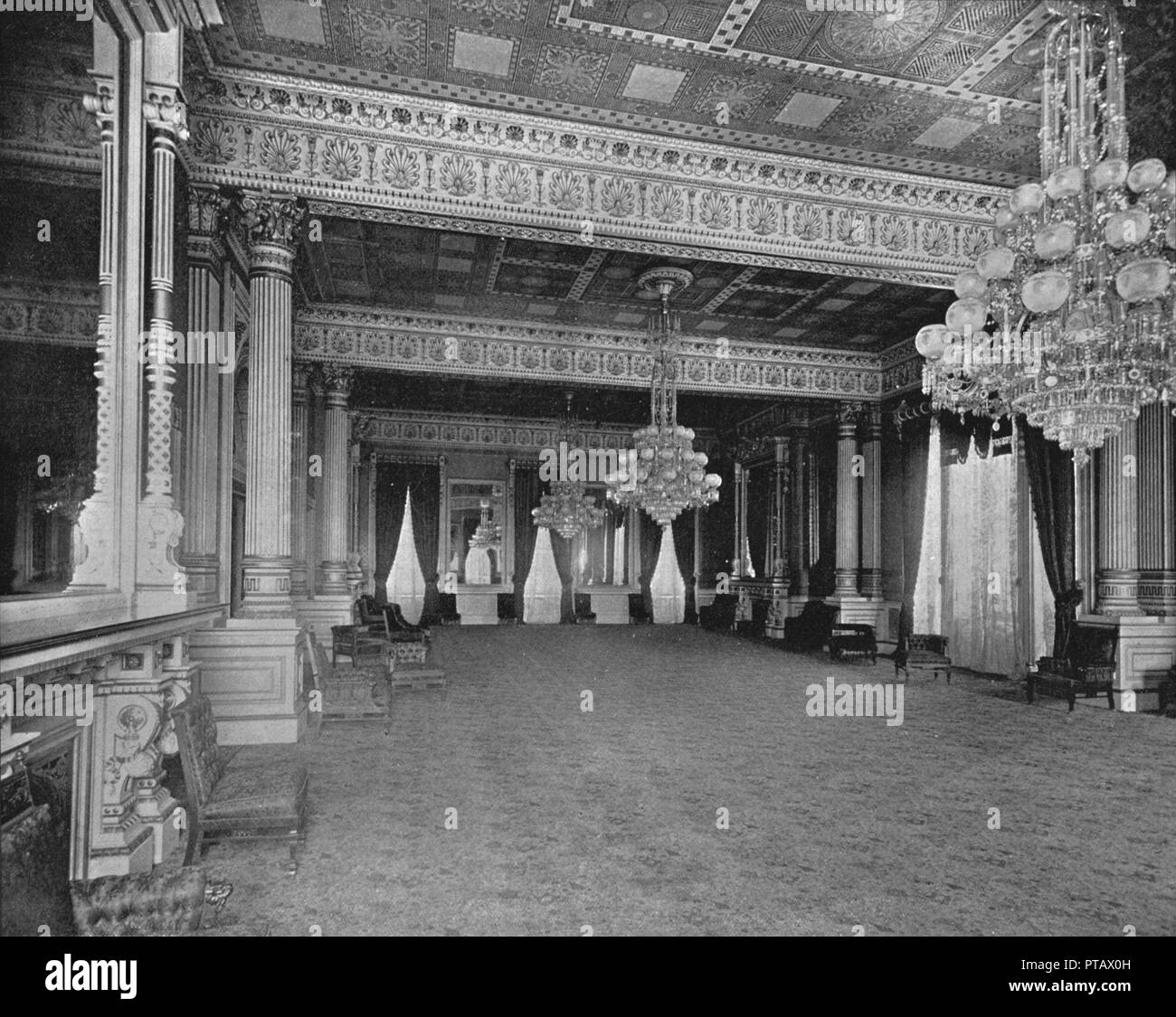 Osten Zimmer des White House, Washington DC, USA, c 1900. Schöpfer: Unbekannt. Stockfoto