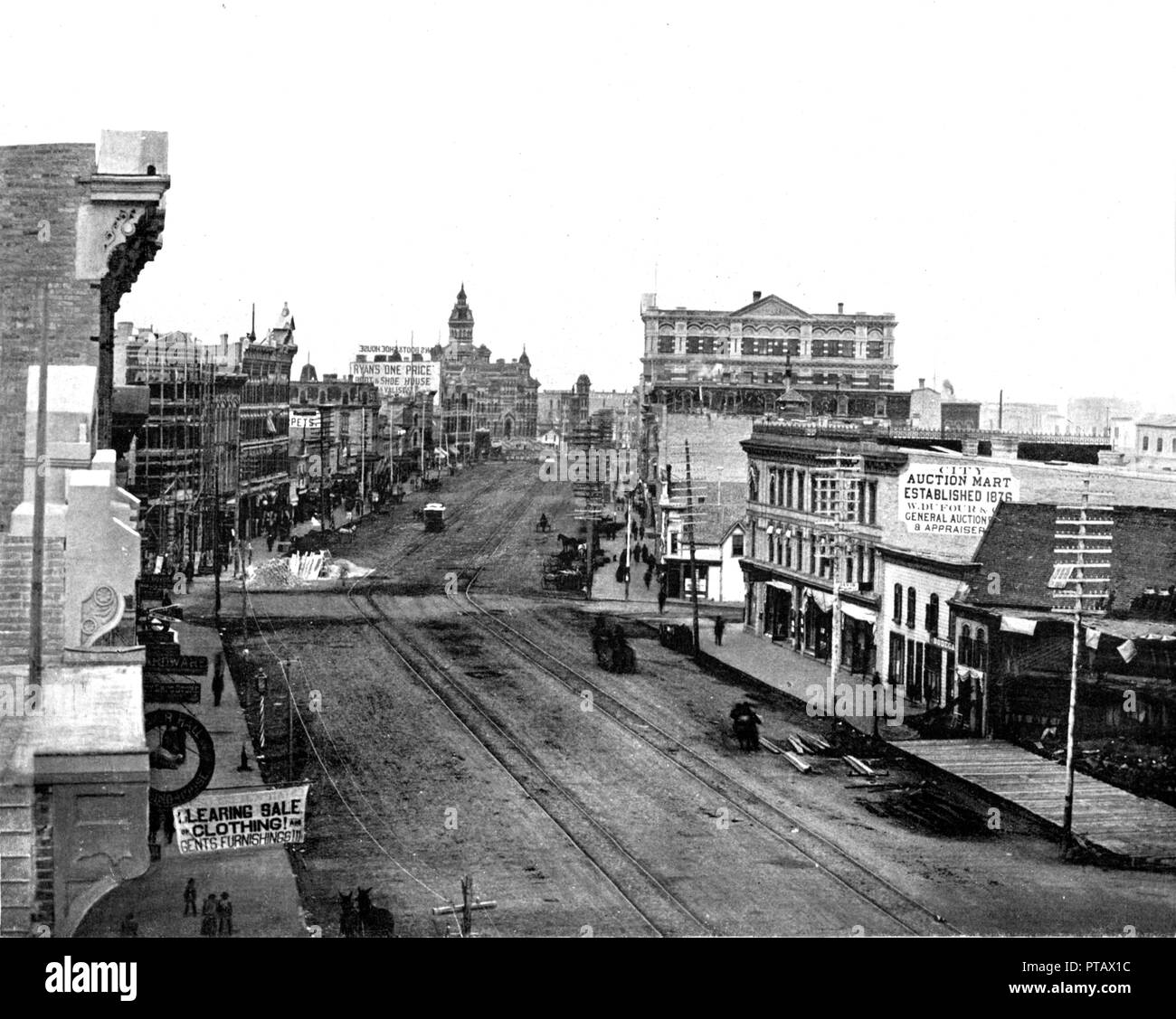 Main Street, Winnipeg, Manitoba, Kanada, c 1900. Schöpfer: Unbekannt. Stockfoto
