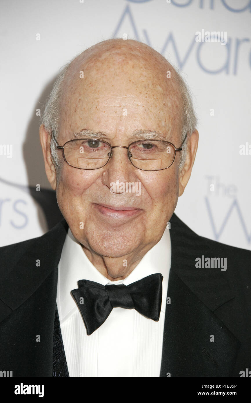 Carl Reiner 02/07/09'2009 Writers Guild Awards" @ Hyatt Regency Century Plaza Hotel, Century City Foto von Ima Kuroda/HNW/PictureLux Datei Referenz # 33680 103 HNW Stockfoto