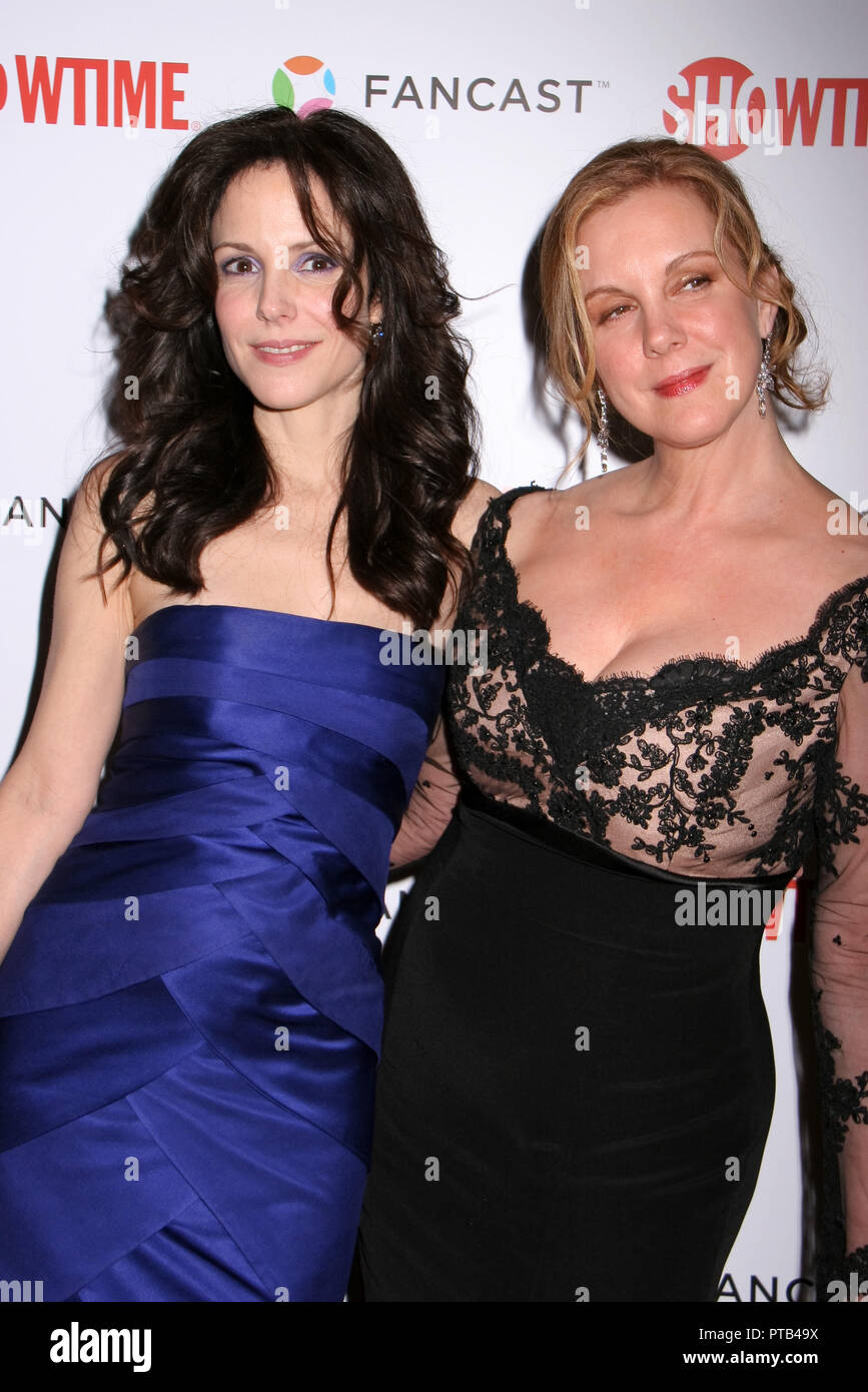 Mary-Louise Parker, Elizabeth Perkins 01/11/09 showtime Golden Globe Awards nach Partei'@Das Peninsula Hotel, Beverly Hills Foto von Megumi Torii/HNW/PictureLux Datei Referenz # 33680 502 HNW Stockfoto