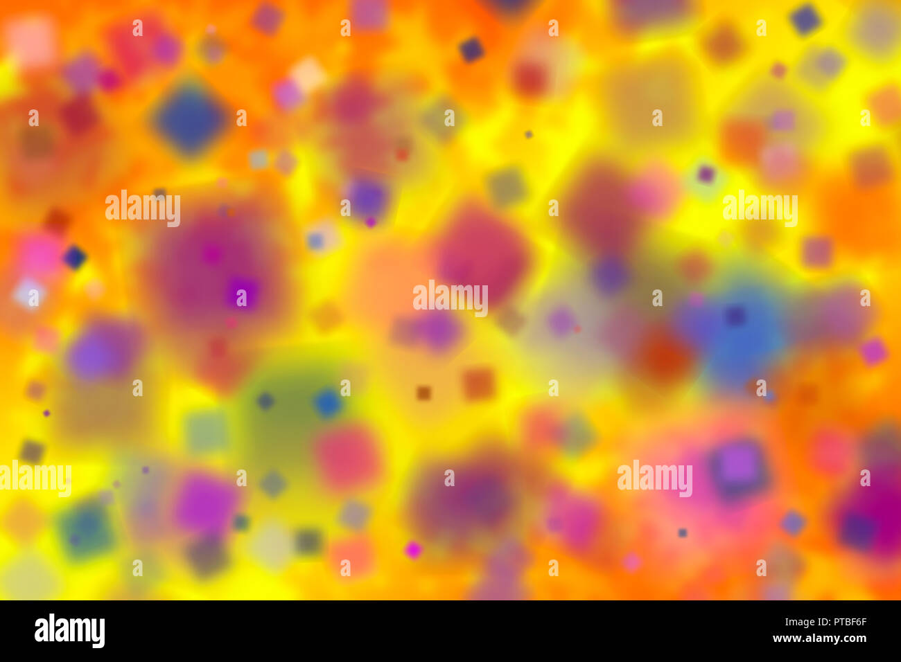 Bunte Abstrakte Defokussierten Bokeh Pattern Tapete Quadratische Formen Verschwommenen Hintergrund Stockfotografie Alamy