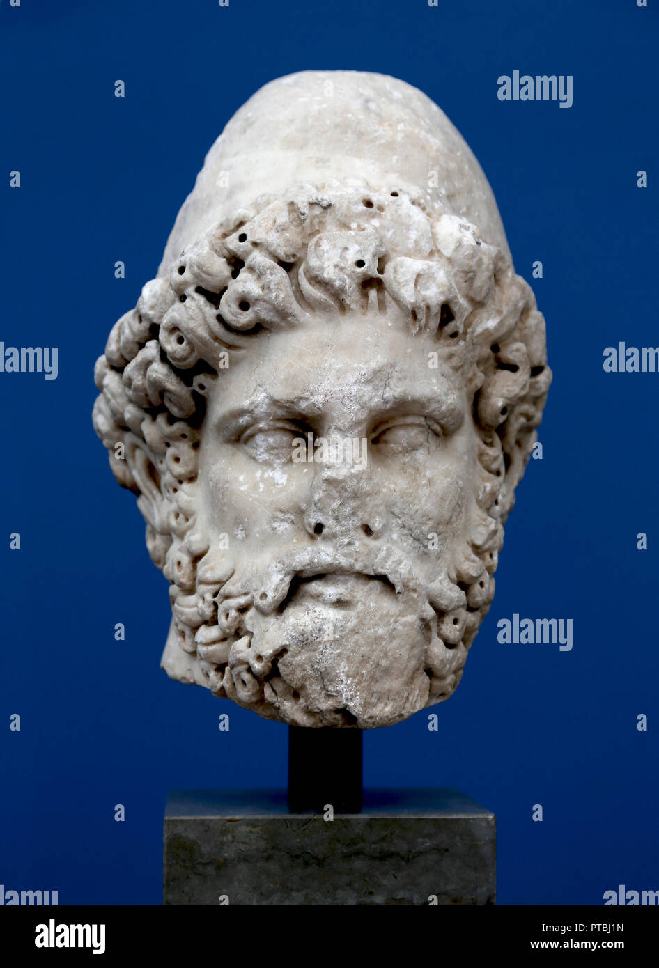 Leiter des Odysseus Held. Späten ersten Jahrhundert. Marmor, Rom. Stockfoto
