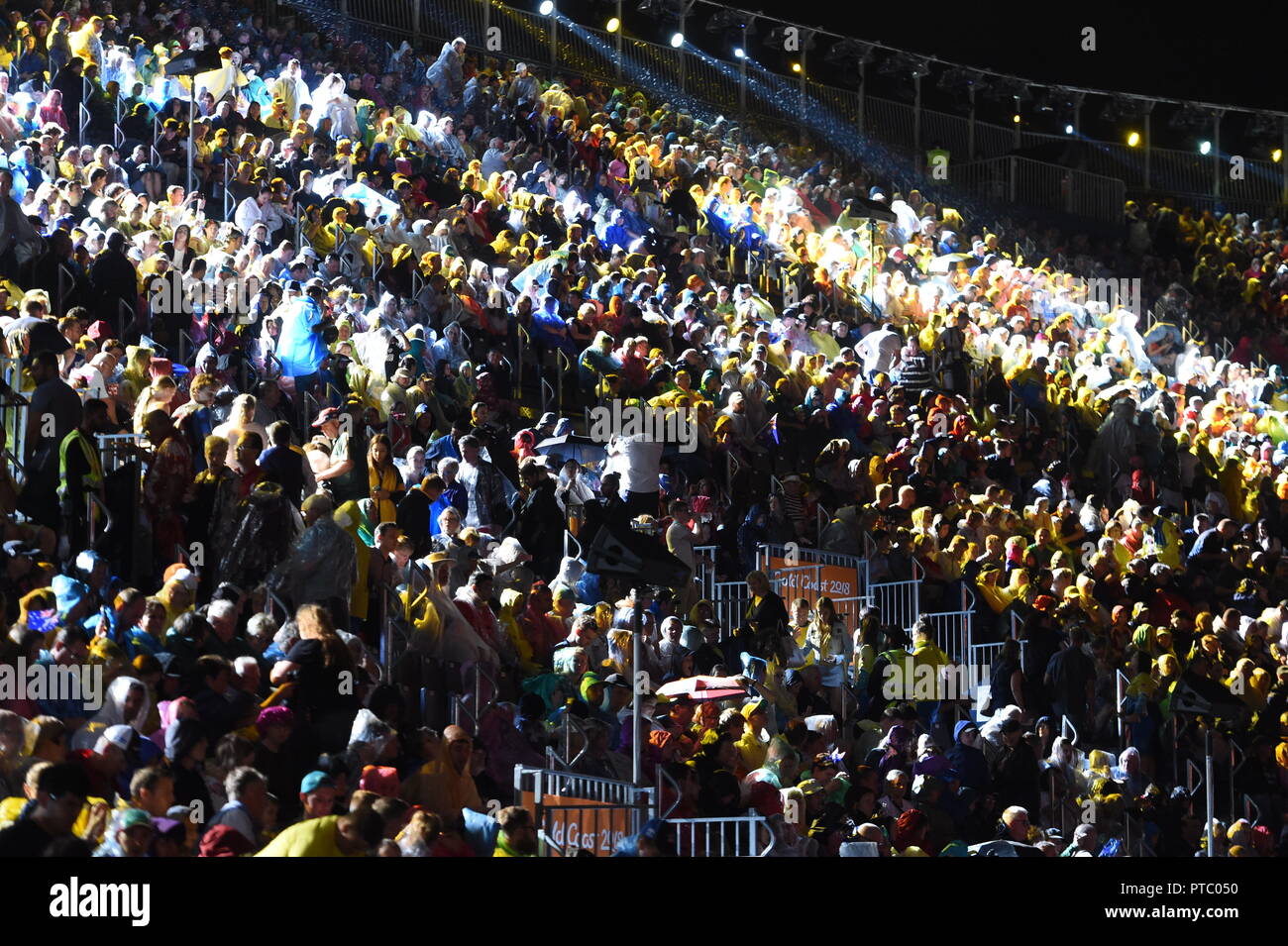 Die 2018 Commonwealth Games Eröffnungsfeier heute in der Gold Coast. Bild Jeremy Selwyn Stockfoto