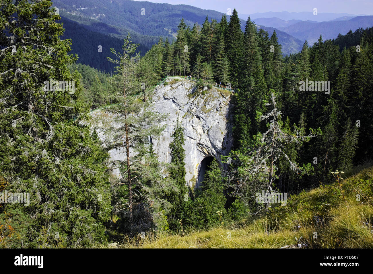 Erstaunliche Landschaft zu wunderschönen Brücken (Bridges), Rhodopen Gebirge, Region Plovdiv, Bulgarien Stockfoto
