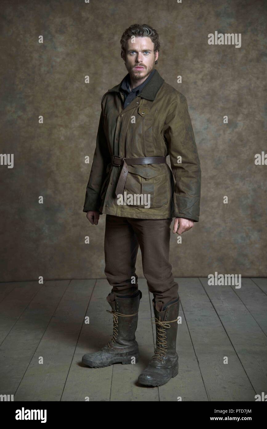 Original Film Titel: Klondike. Englischer Titel: Klondike. Jahr: 2014. Regie: Simon Cellan Jones. Stars: RICHARD MADDEN. Credit: DISCOVERY CHANNEL/Album Stockfoto