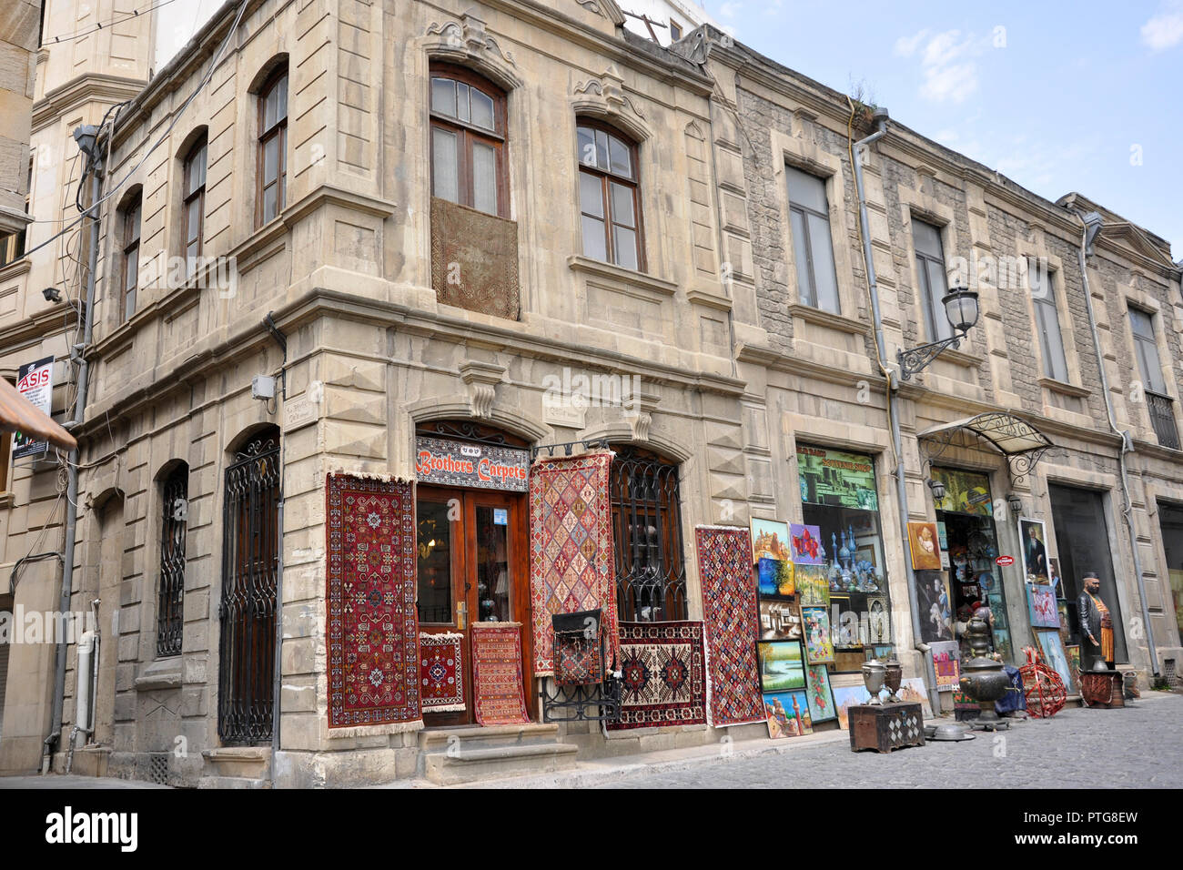 Aserbaidschan, Baku, Altstadt Stockfoto