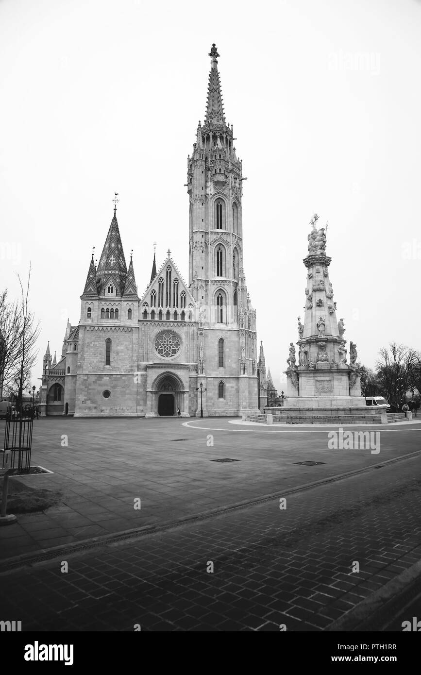 Schöne Architektur von Budapest Stockfoto
