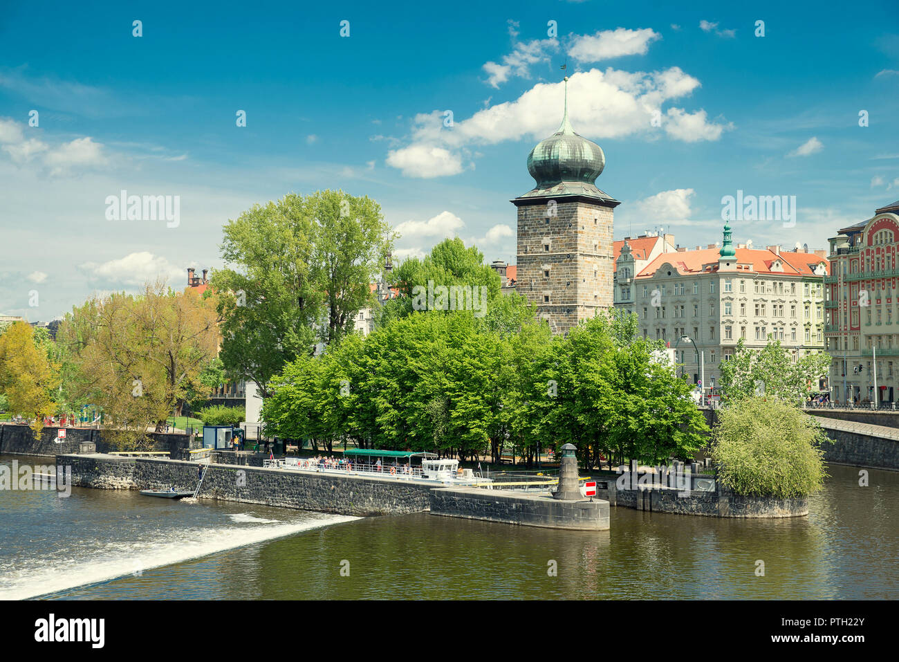 Schöne alte Prag Stockfoto