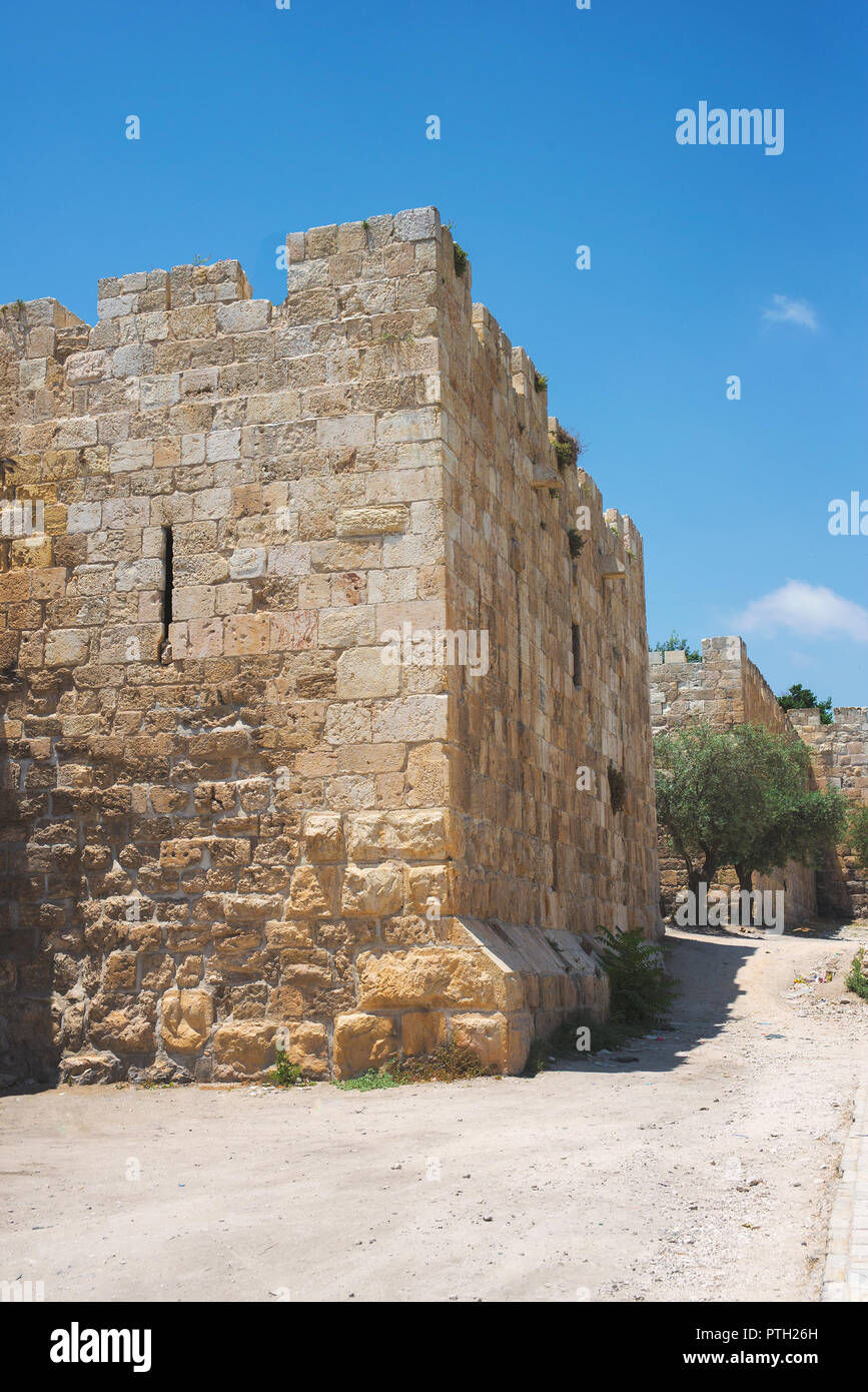 Altstadt von Jerusalem Stockfoto