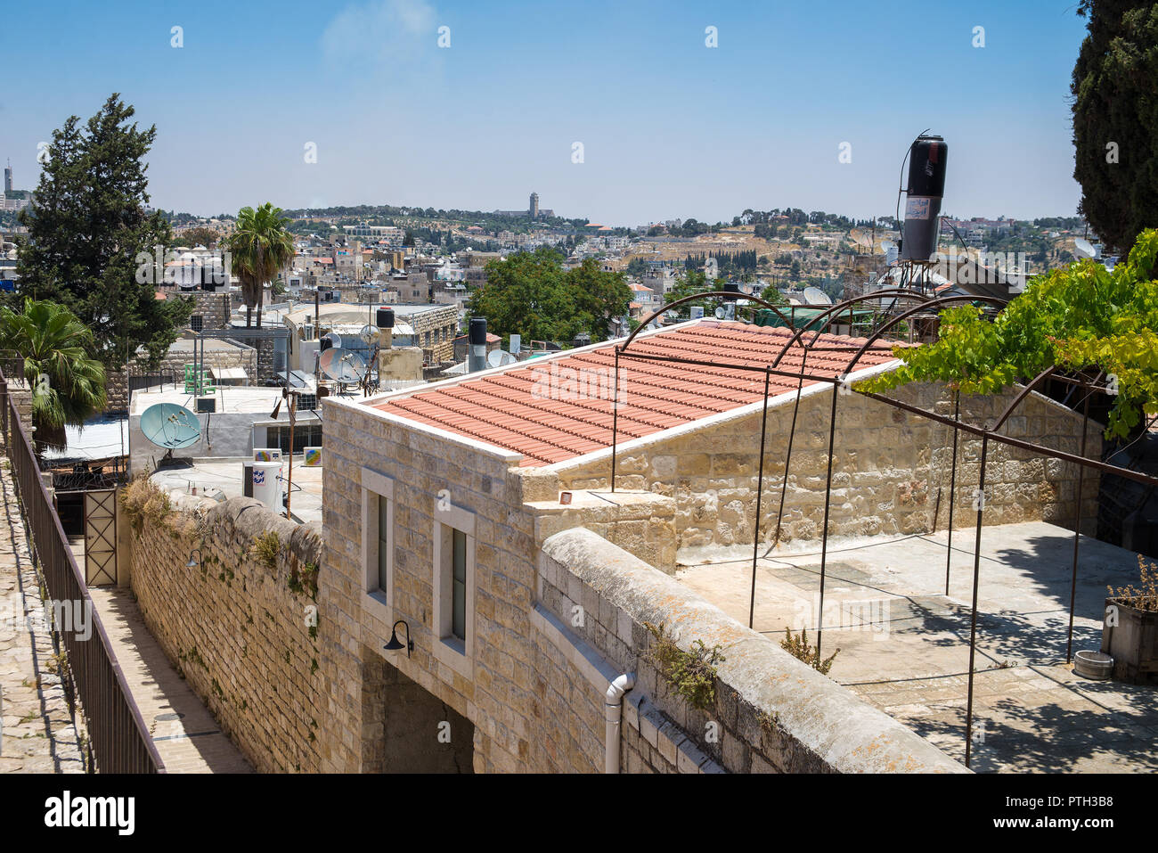 Altstadt von Jerusalem Stockfoto