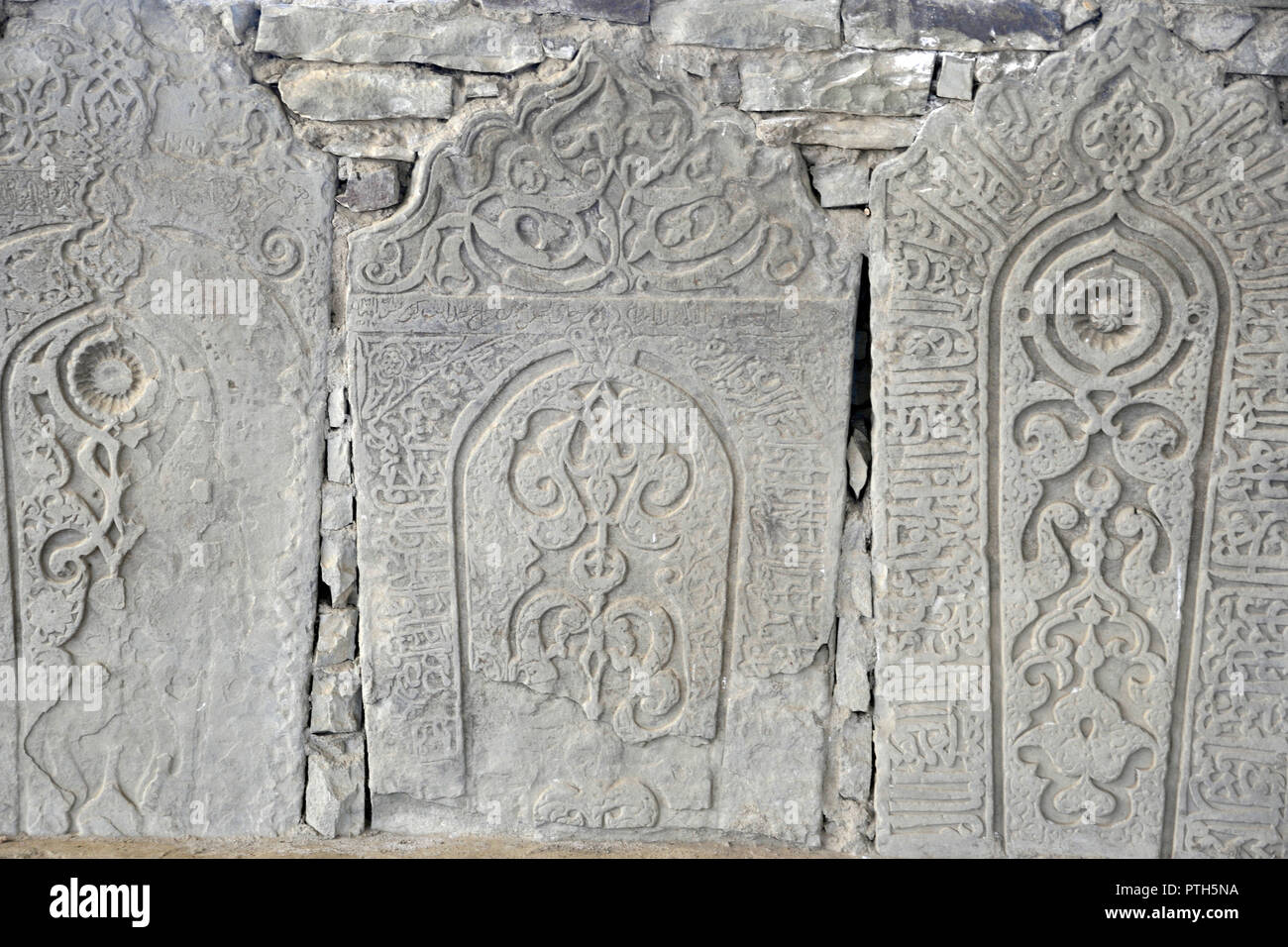 Russland, Dagestan, Kubachi, funerary Grab Stockfoto