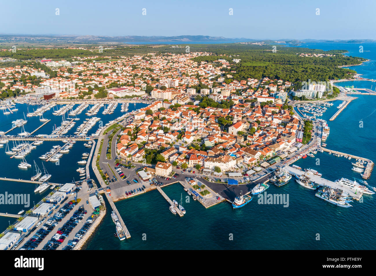 Biograd Na Moru Kroatien Stockfotografie Alamy