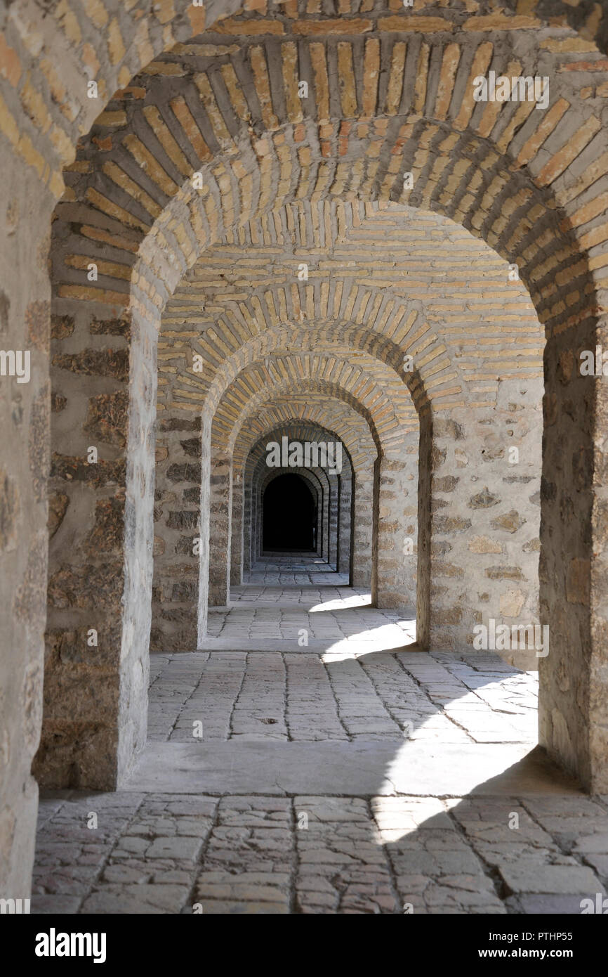 Aserbaidschan, Sheiki, Architektur Stockfoto