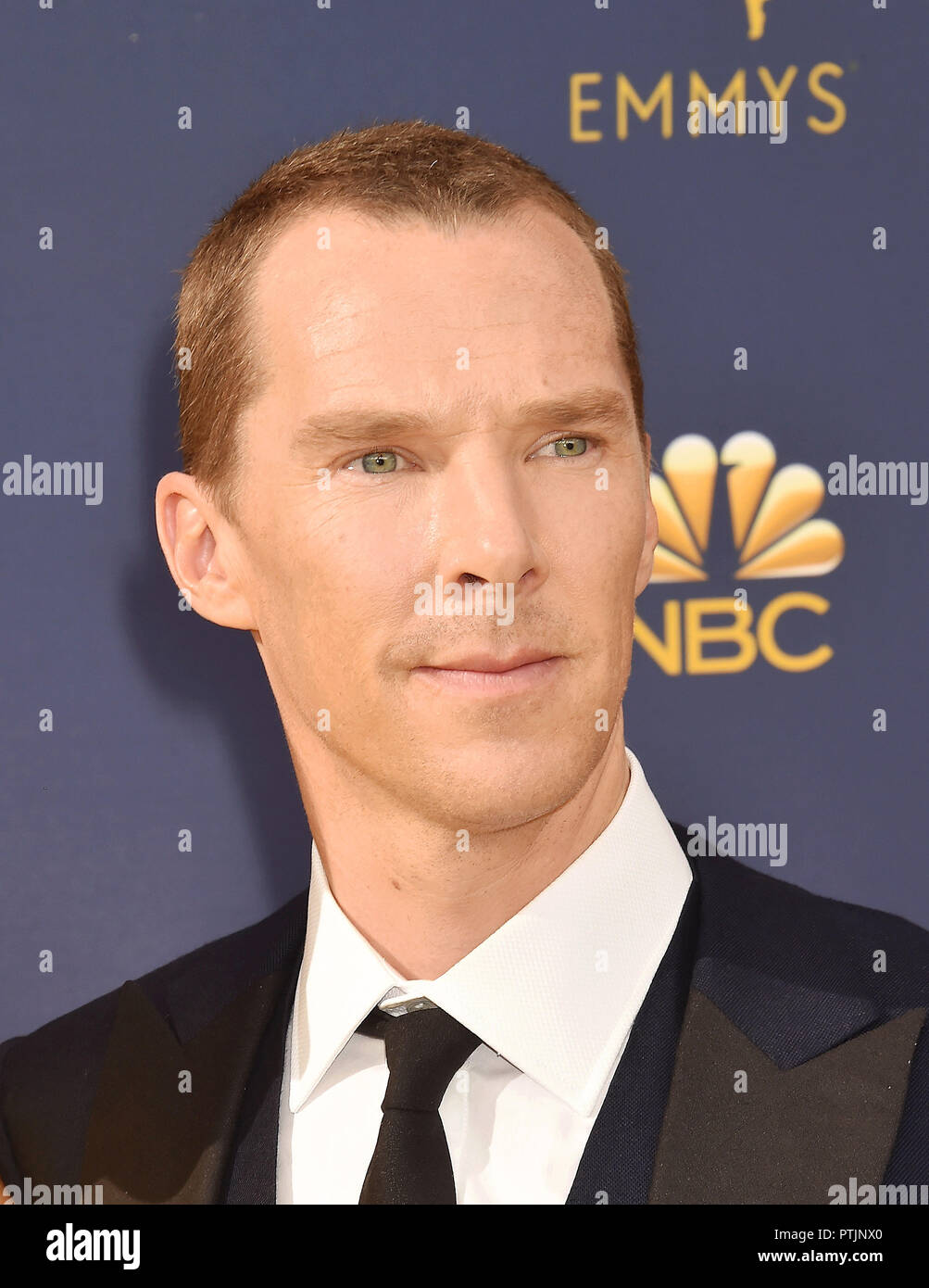 BENEDICT CUMBERBATCH Englisch film Schauspieler am 70 Emmy Awards bei Microsoft Theater am 17. September 2018 in Los Angeles, Kalifornien. Foto: Jeffrey Mayer Stockfoto