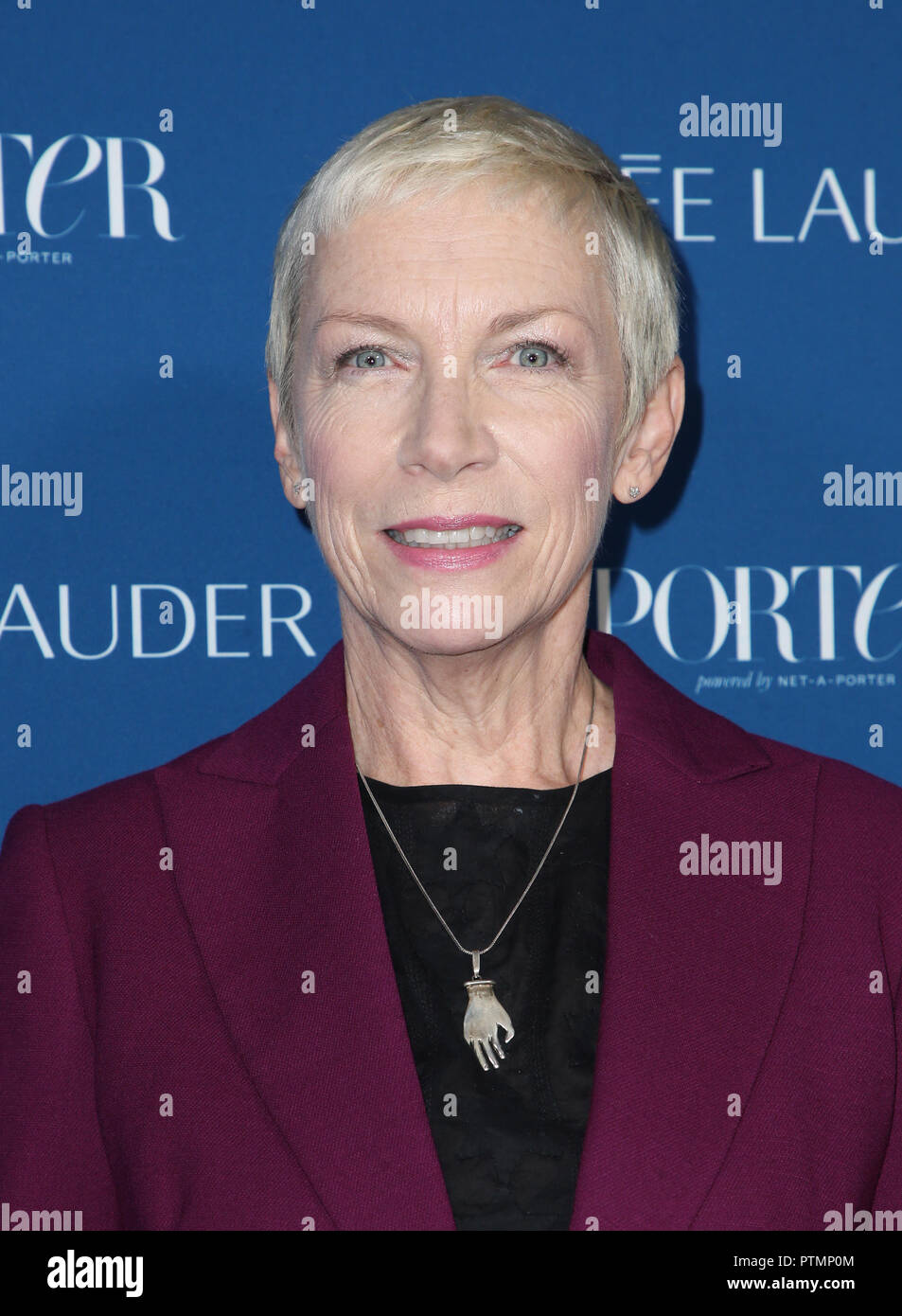 LOS ANGELES, Ca - 9. Oktober: Annie Lennox, Porter's dritte jährliche Unglaubliche Frauen Gala im ebell von Los Angeles in Kalifornien, die am 9. Oktober 2018. Credit: Faye Sadou/MediaPunch Stockfoto