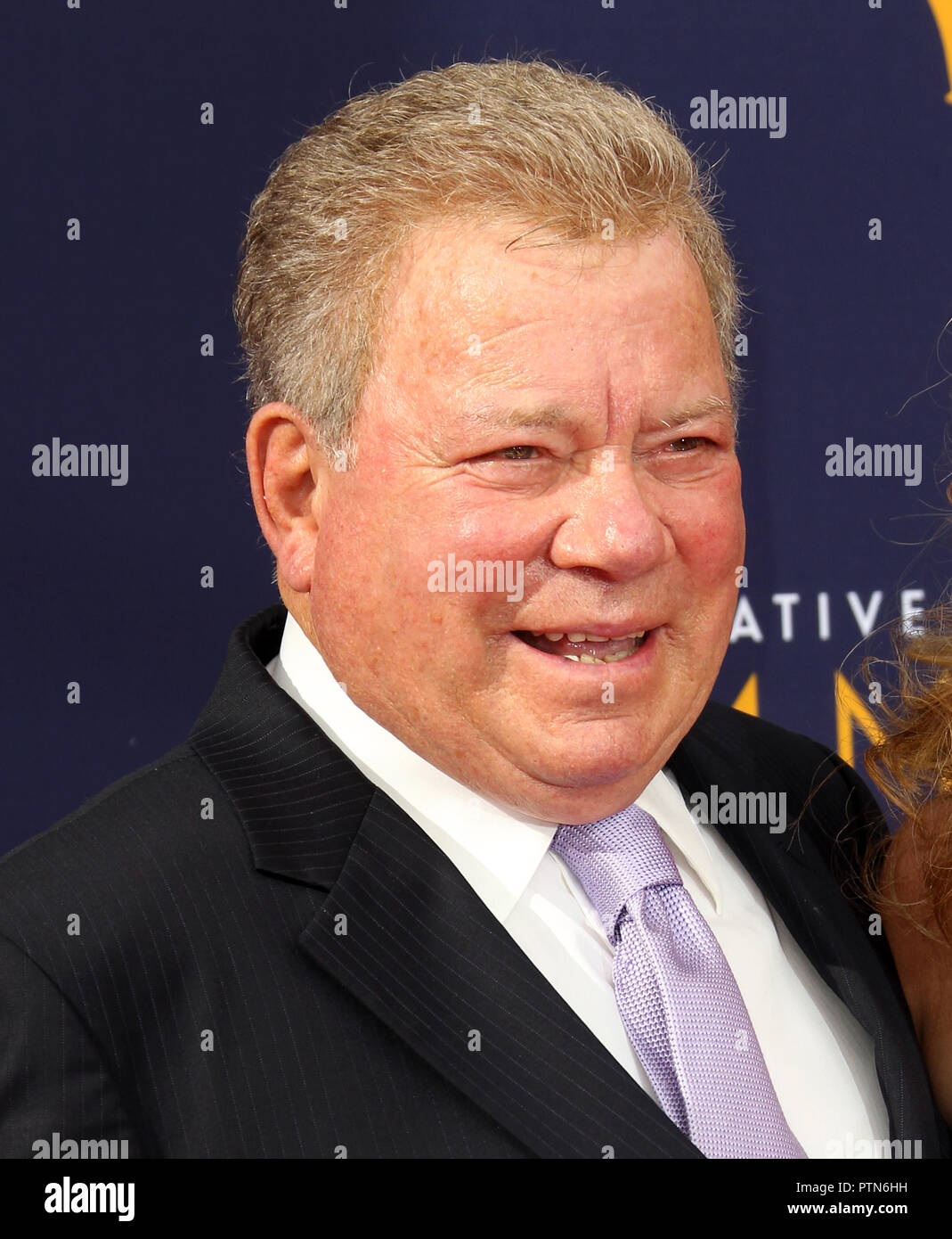2018 Creative Arts Emmy Awards - Tag 1 Ankunft auf der Microsoft Theater in Los Angeles, Kalifornien statt. Mit: William Shatner Wo: Los Angeles, Kalifornien, Vereinigte Staaten, wenn: 08 Sep 2018 Credit: Adriana Barraza/WENN.com M. Stockfoto