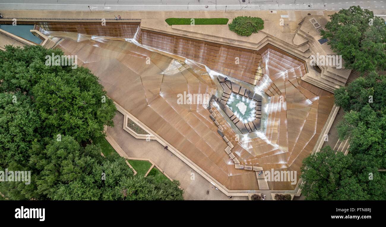 Fort Worth Wassergarten Stockfoto Bild 221744086 Alamy