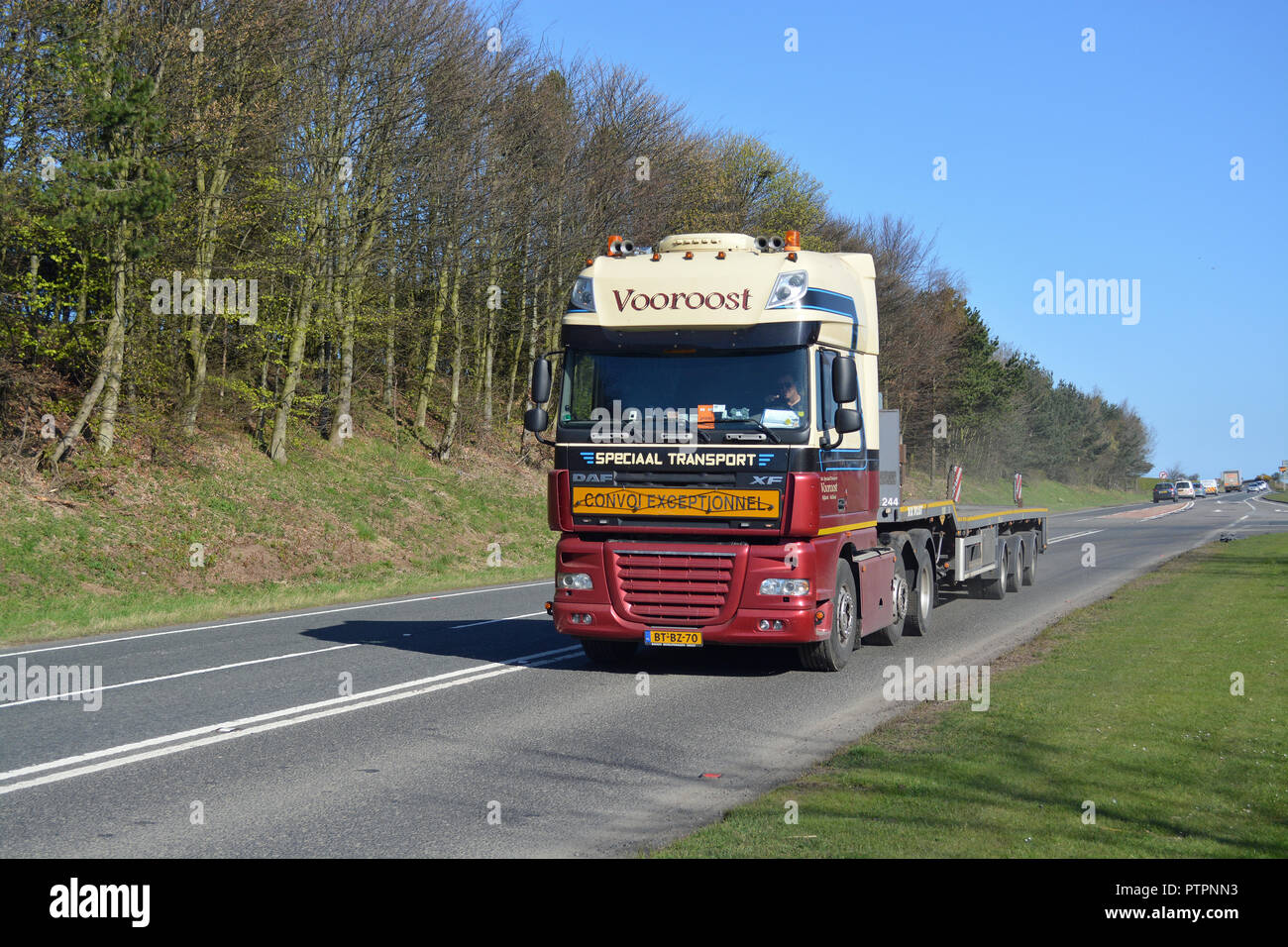 DAF XF Lkw Stockfoto