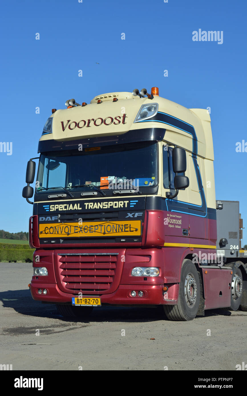 DAF XF Lkw Stockfoto