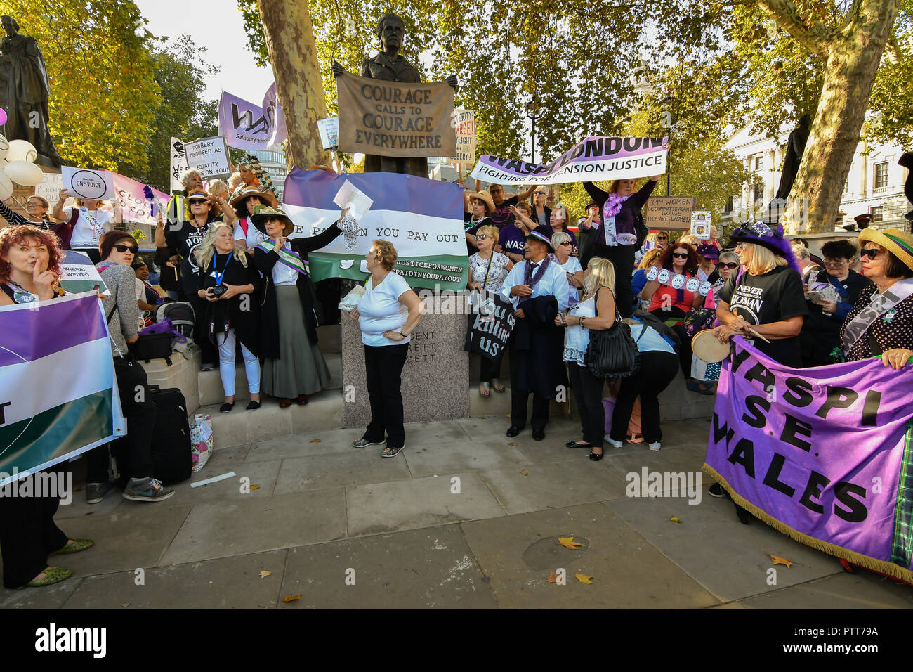 London Grossbritannien 10 Oktober 2018 Hunderte Von Rentner