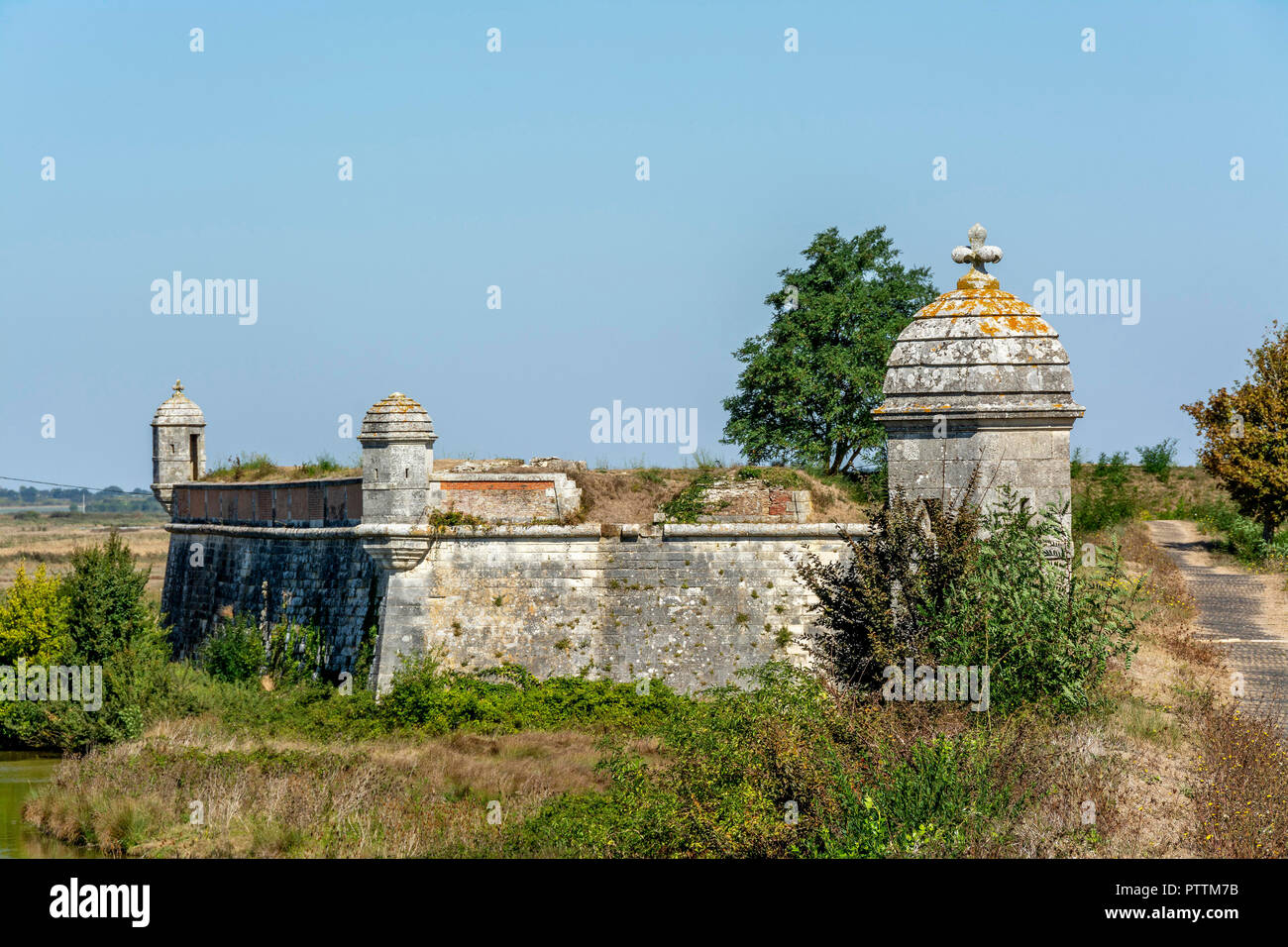 Festung von Brouage in Charente-Maritime, Nouvelle Aquitaine, Frankreich, Europa Stockfoto