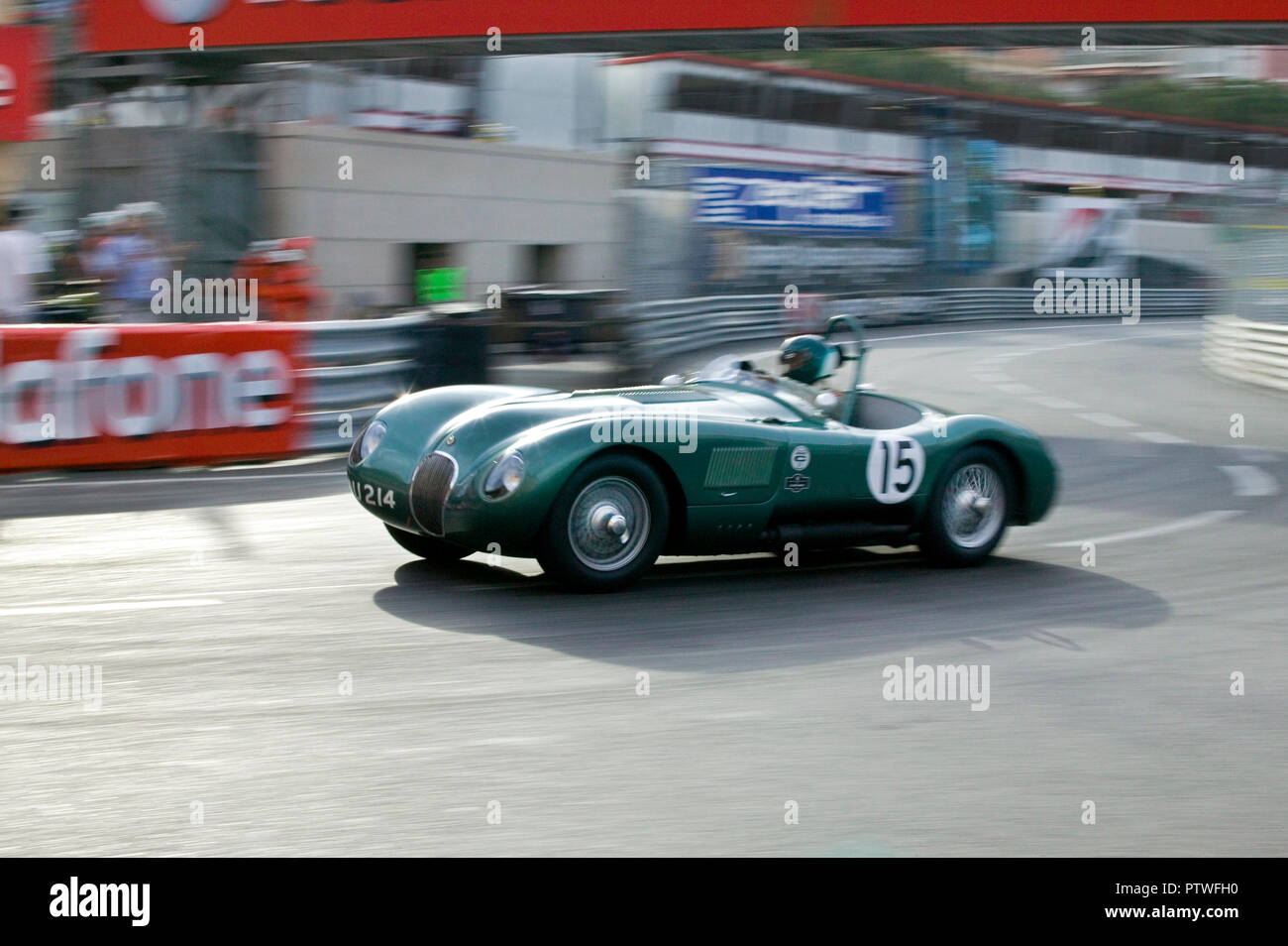 Klassische Rennwagen an den 2006 Monaco historische Rennen Stockfoto