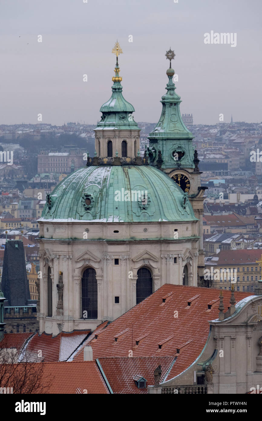 Kirche VON ST. Franz von Assisi, Prag, Tschechische Republik Stockfoto