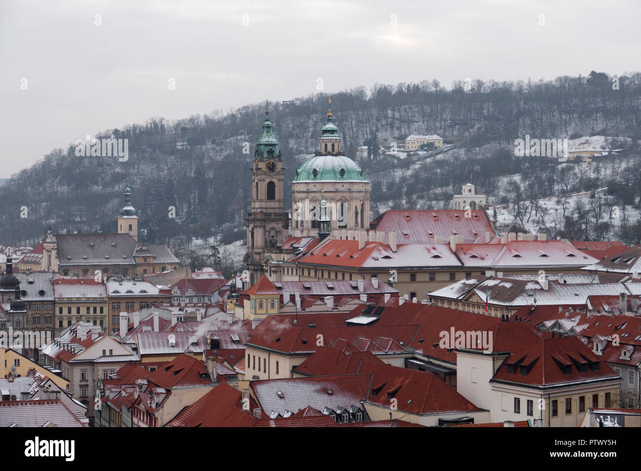 Kirche VON ST. Franz von Assisi, Prag, Tschechische Republik Stockfoto
