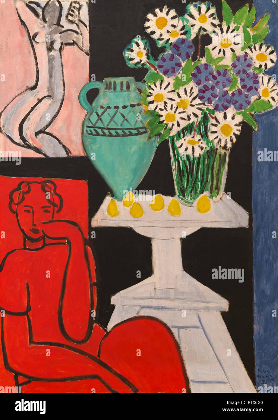 Gänseblümchen, Henri Matisse, 1939, Kunst Institut von Chicago, Chicago, Illinois, USA, Nordamerika Stockfoto
