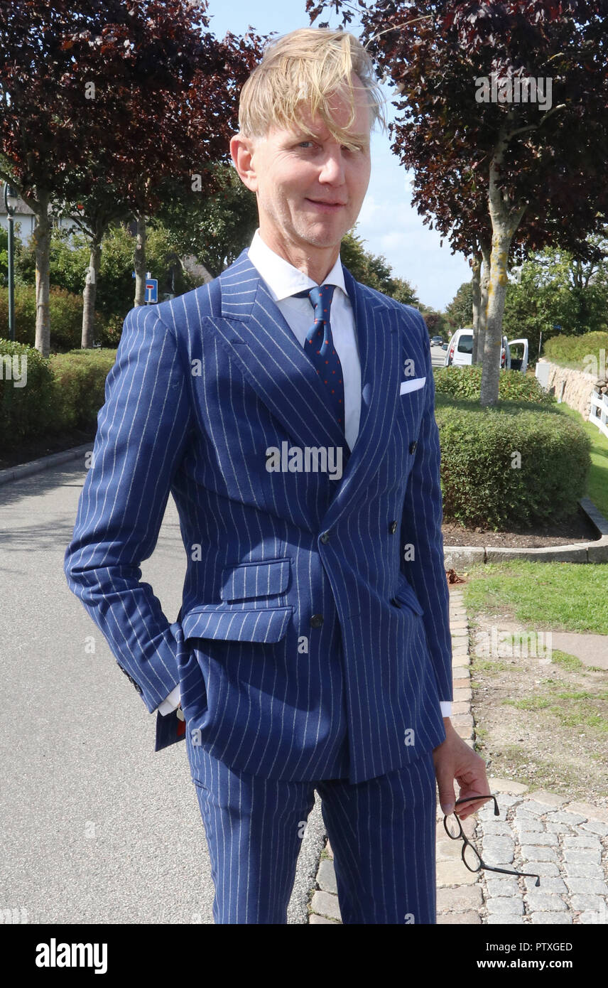 Guido Maria Kretschmer und Frank Mutters feiern ihre Hochzeit auf Sylt in der St. Severin Kirche in Keitum Guido Maria Kretschmer und Frank Mutters feiern Hochzeit auf Sylt in der St. Severin Kirche in Keitum Mit: max raabe Wo: Sylt, Deutschland Wann: 08 Sep 2018 Credit: Starpress/WENN.com Stockfoto