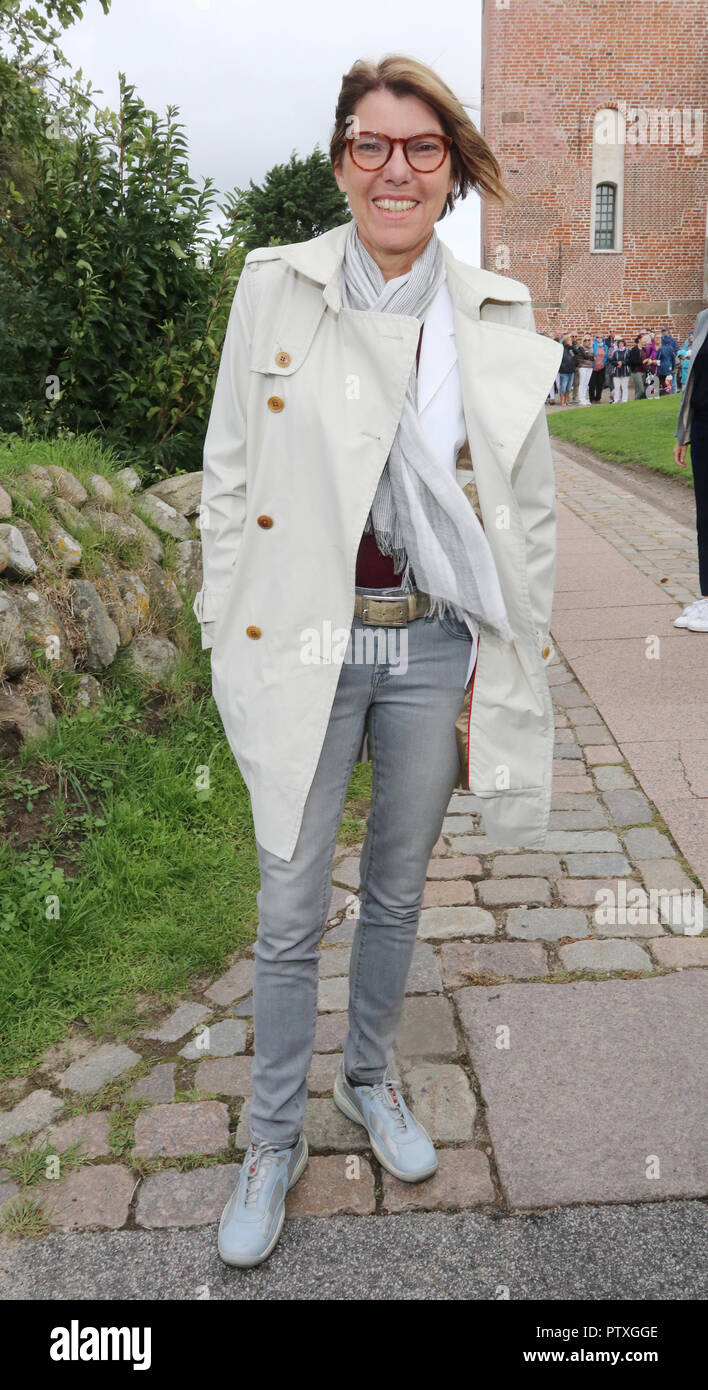 Guido Maria Kretschmer und Frank Mutters feiern ihre Hochzeit auf Sylt in der St. Severin Kirche in Keitum Guido Maria Kretschmer und Frank Mutters feiern Hochzeit auf Sylt in der St. Severin Kirche in Keitum Mit: BETTINA BOETTINGER Wo: Sylt, Deutschland Wann: 08 Sep 2018 Credit: Starpress/WENN.com Stockfoto