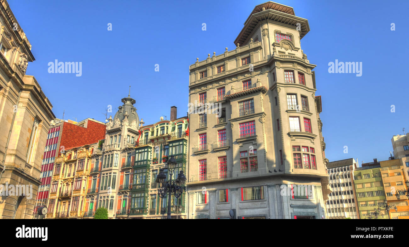 Oviedo, der Hauptstadt von Asturien, Spanien Stockfoto