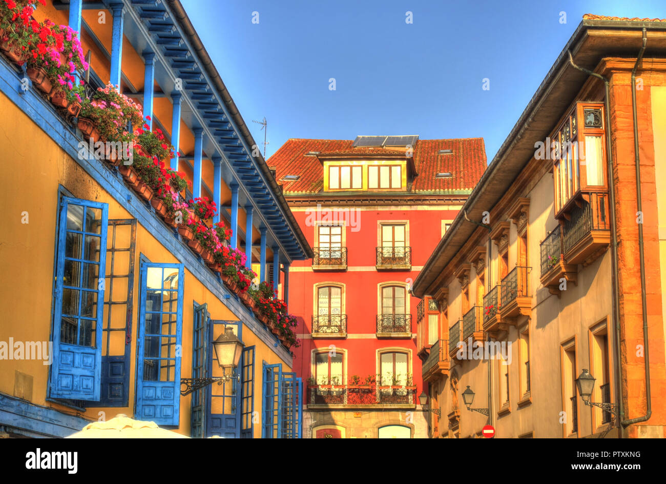 Oviedo, der Hauptstadt von Asturien, Spanien Stockfoto