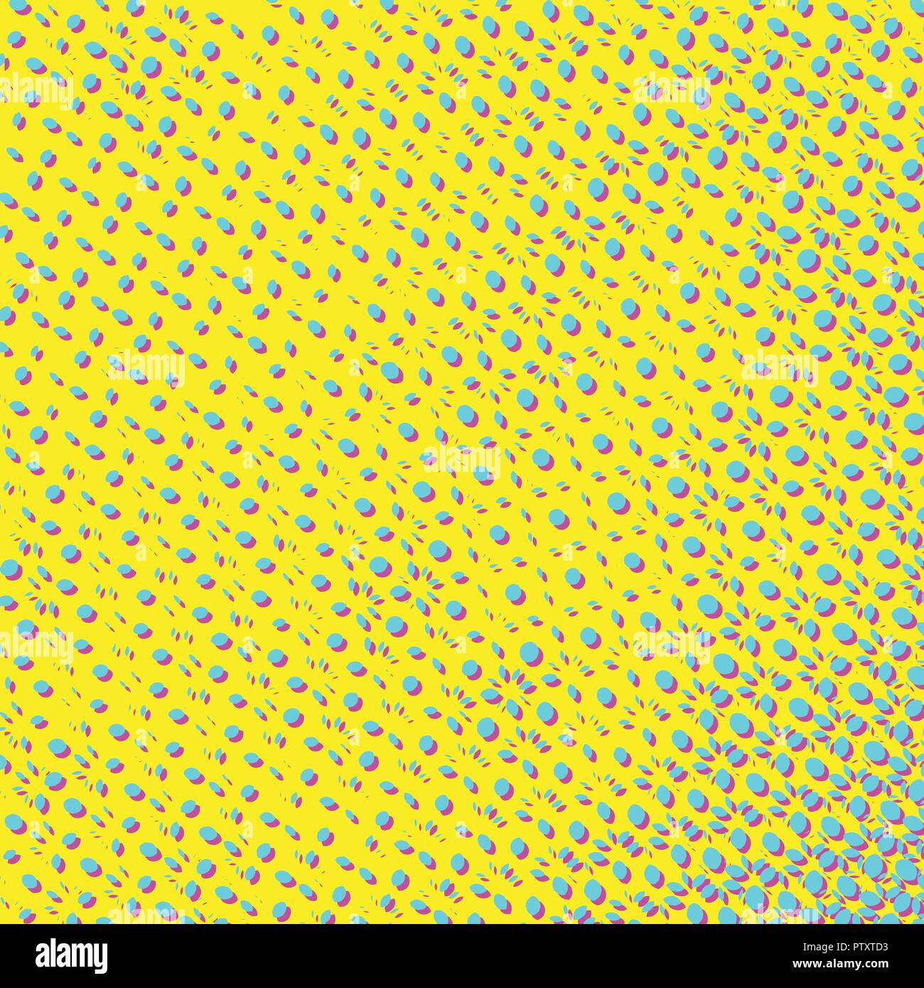 Pop Art Glitch Hintergrund Stock Vektor