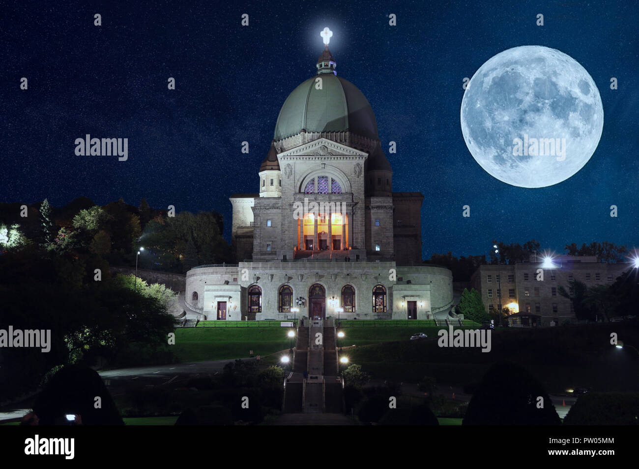 St. Joseph Kirche - Montreal Stockfoto