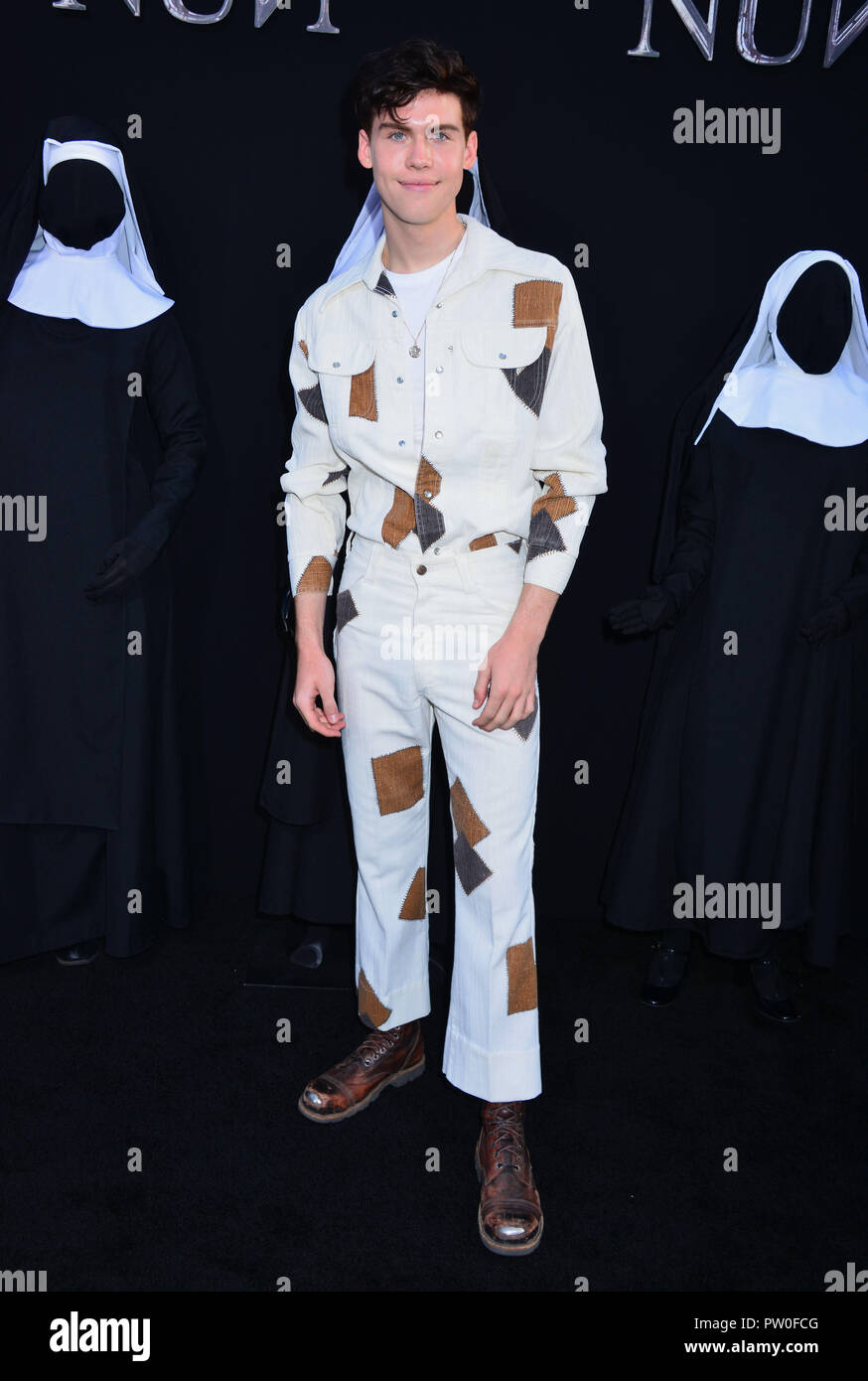 Aidan Alexander 031 besucht die Premiere von Warner Bros. Pictures'' die Nonne" ab dem 4. September 2018 in Hollywood, Kalifornien Stockfoto