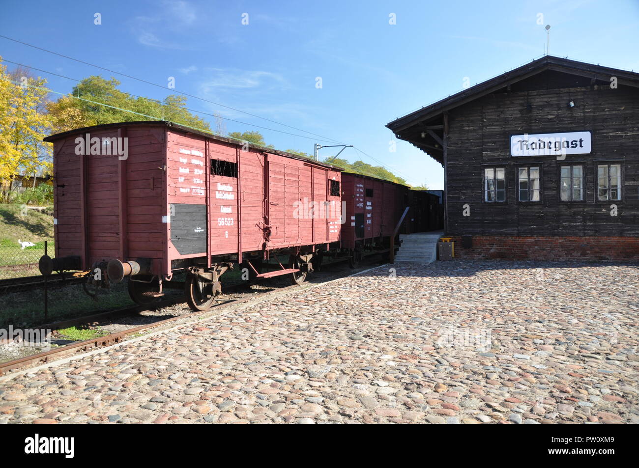 Die Lodz jüdischer Friedhof - 10.2012 Stockfoto