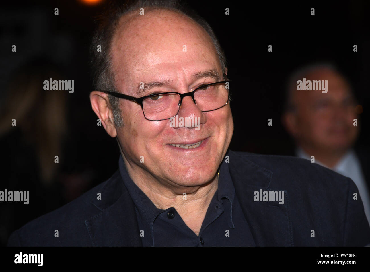 Rom Italien 11. Oktober 2018 - Maxxi - Exposure Rino Barillari der König von Paparazzi Fotocall Carlo Verdone Gast Credit: Giuseppe Andidero/Alamy Live News Stockfoto