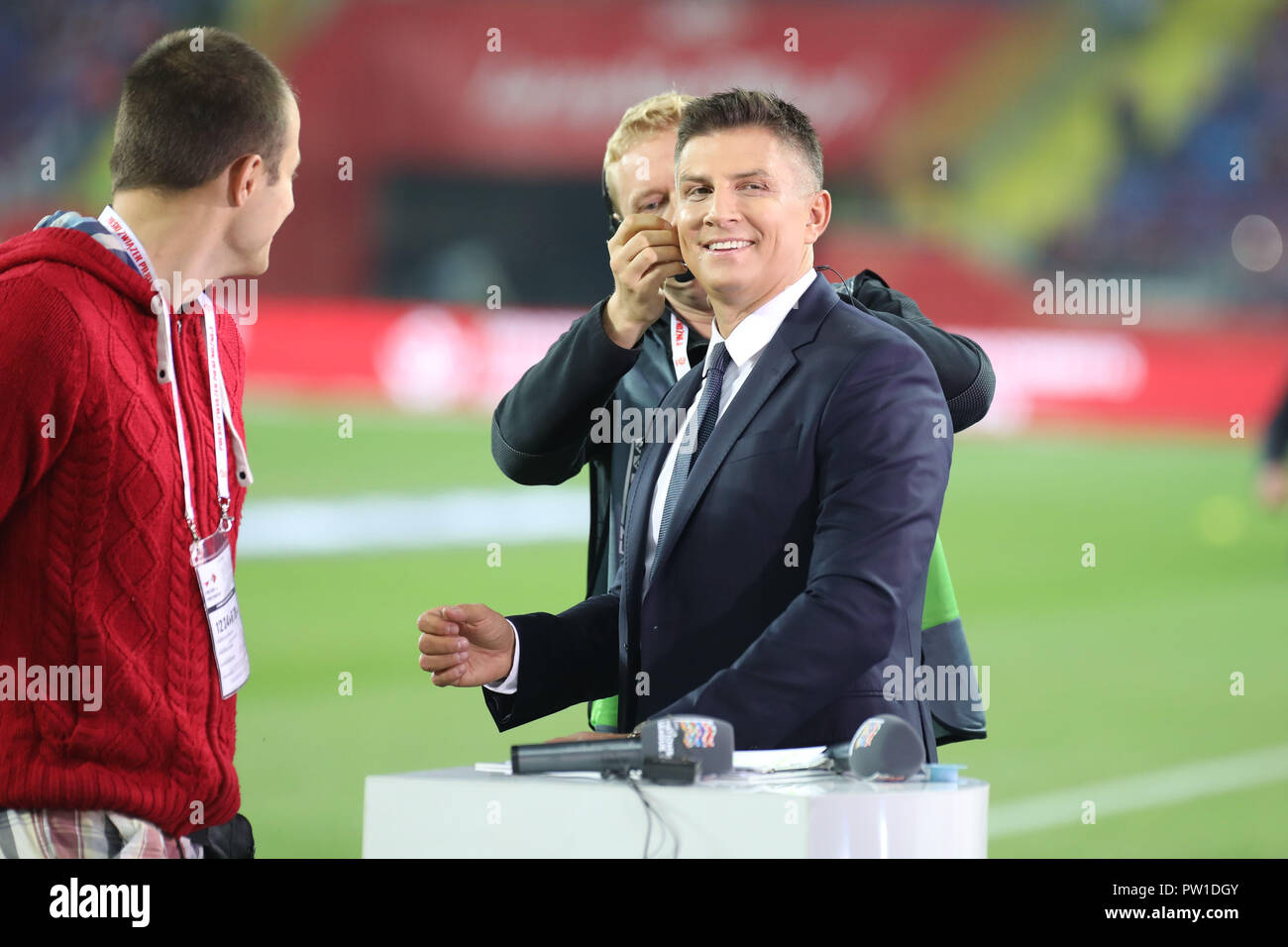 Chorzow, Polen. 11. Okt 2018. UEFA Nationen Liga 2019: Polen - Portugal o/p Mateusz Borek Credit: Marcin Kadziolka/Alamy leben Nachrichten Stockfoto