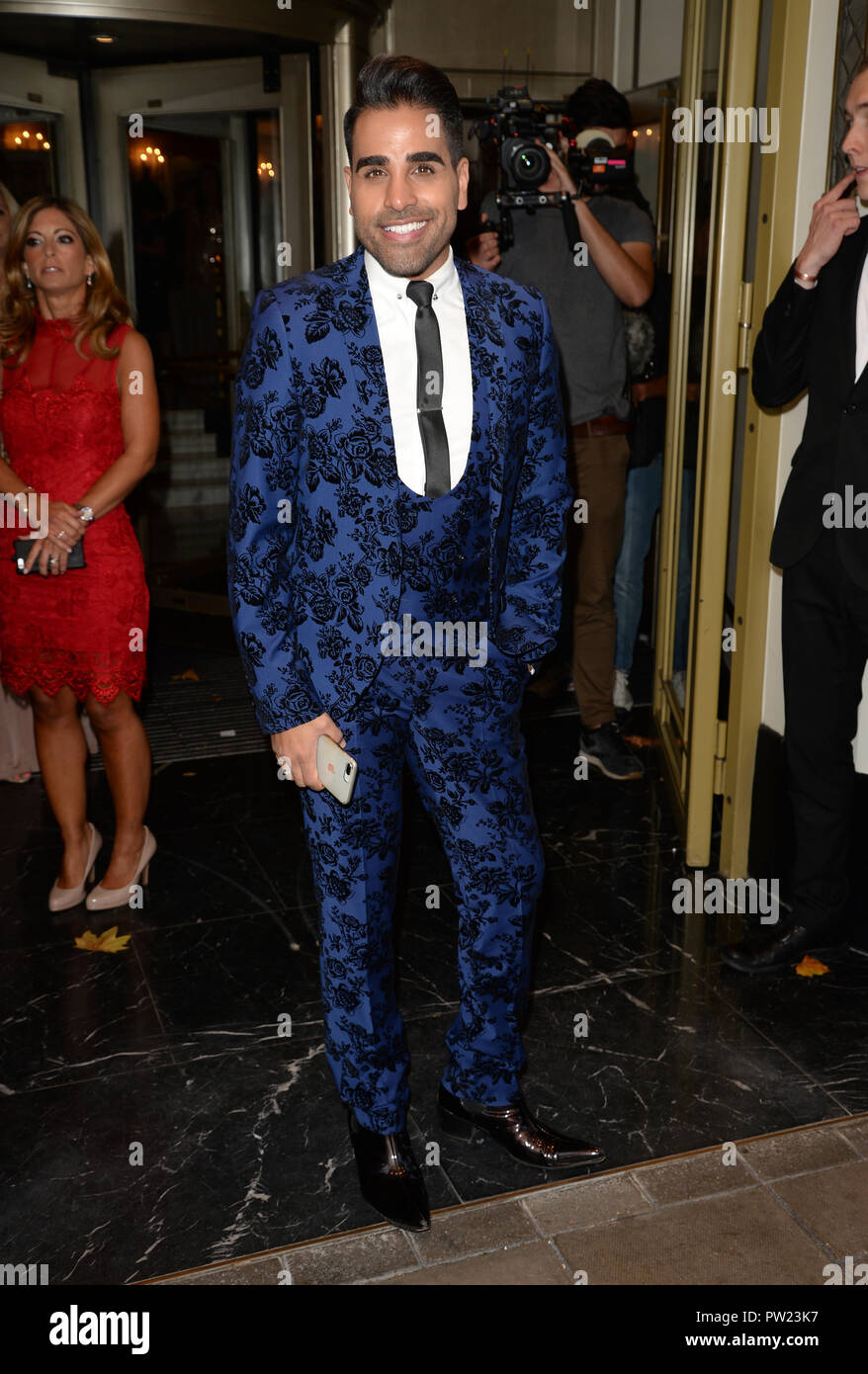 TV Choice Awards Anreise mit: Dr Ranj Singh Wo: London, Vereinigtes Königreich, wenn: 10 Sep 2018 Credit: Tony Oudot/WANN Stockfoto