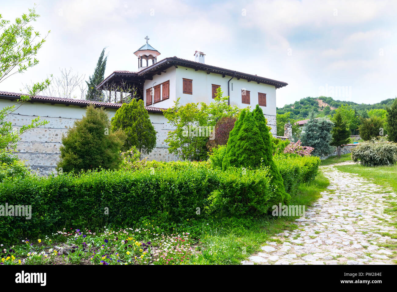 Rozhen Kloster in der Nähe von Melnik, Bulgarien Stockfoto