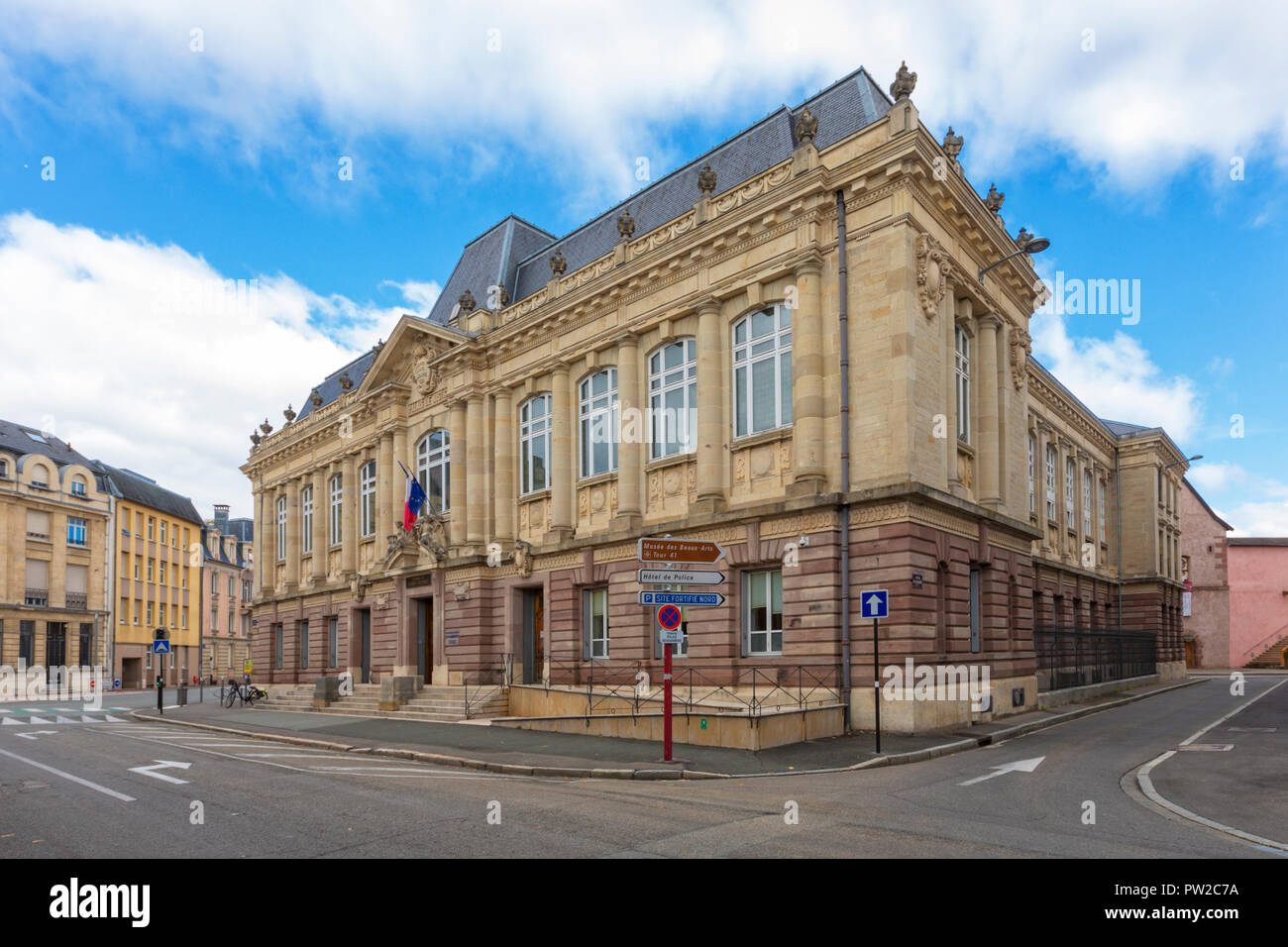 Palais de Justice, Court House in Belfort, Bourgogne-Franche-Comté, Frankreich Stockfoto