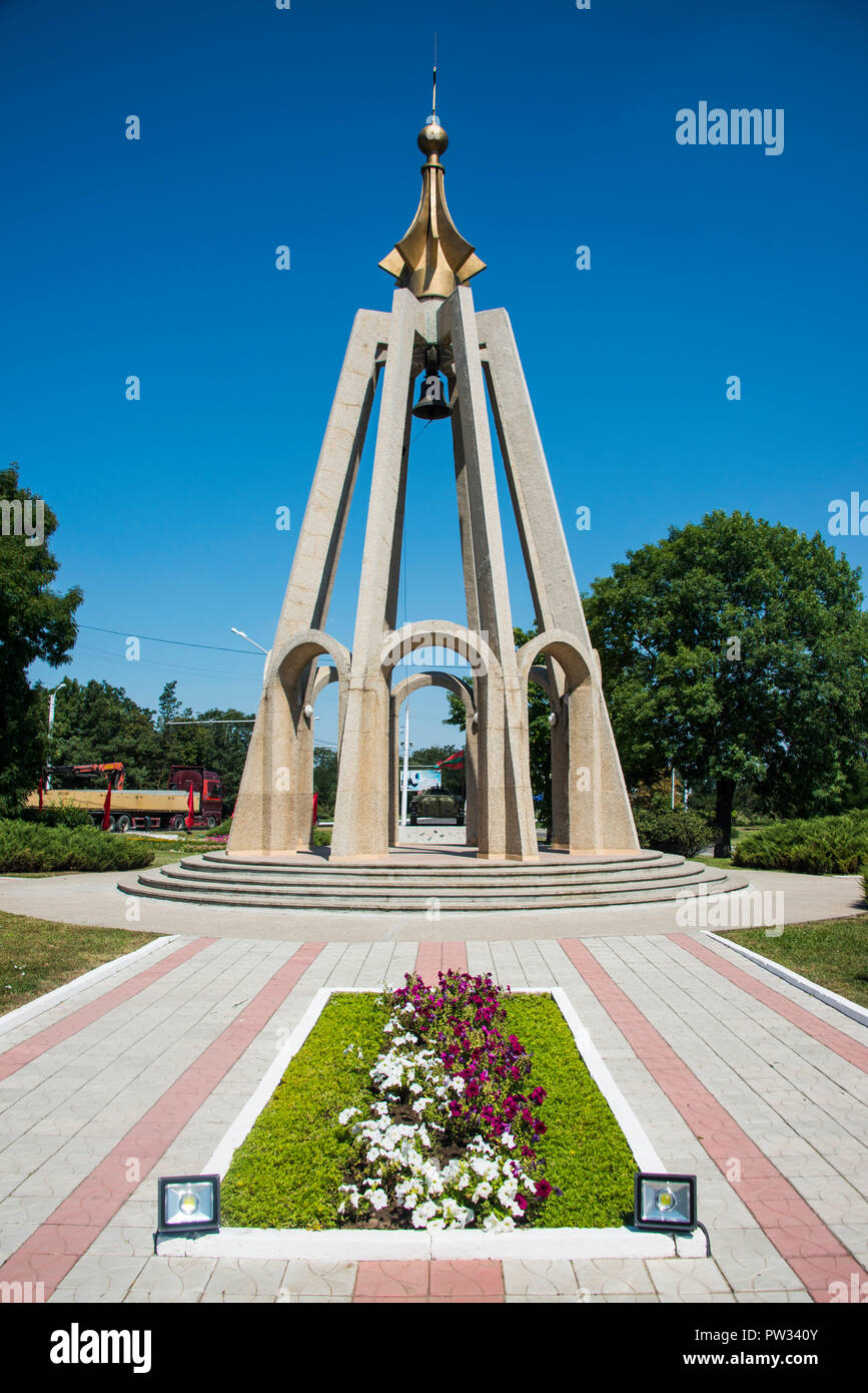 Denkmal für die Opfer der Tragödie, Bender, Republik Transnistrien, in der Republik Moldau Stockfoto