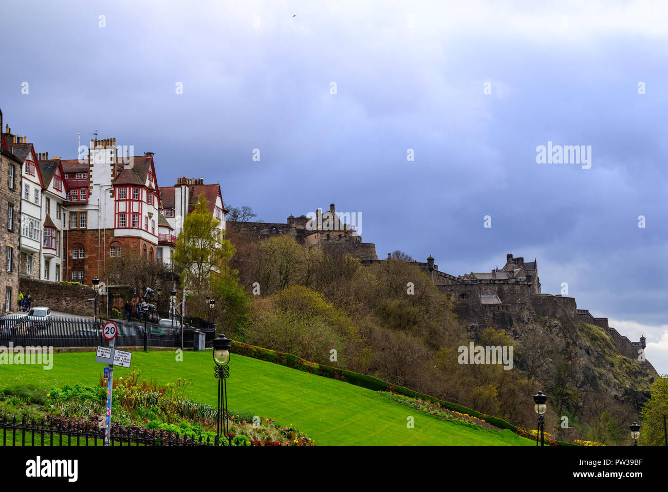 Princes Street Gardens, Edinburgh, Schottland, Vereinigtes Königreich Stockfoto