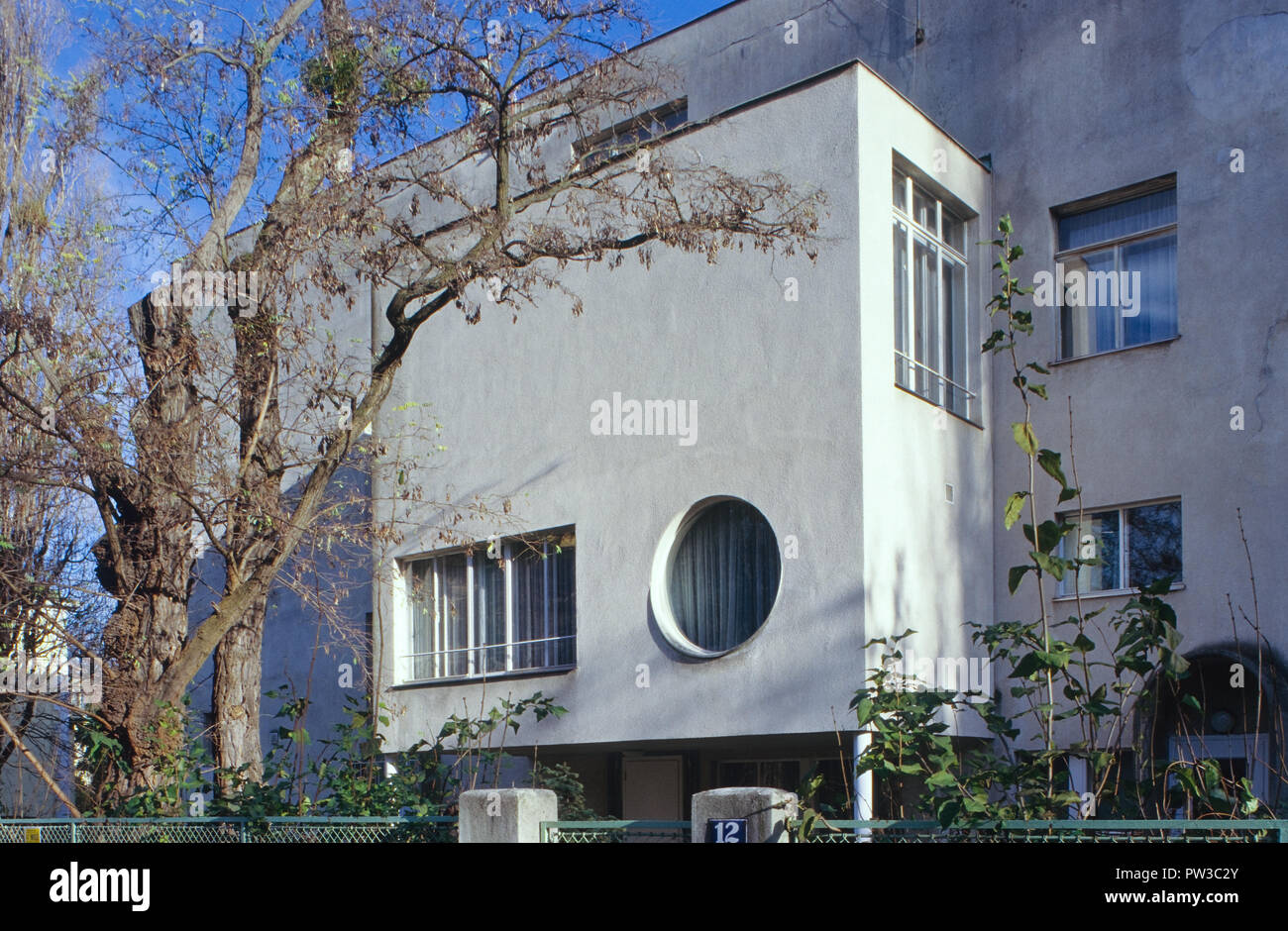 Wien, Haus Bier, Architekt Josef Frank 1931 Stockfoto