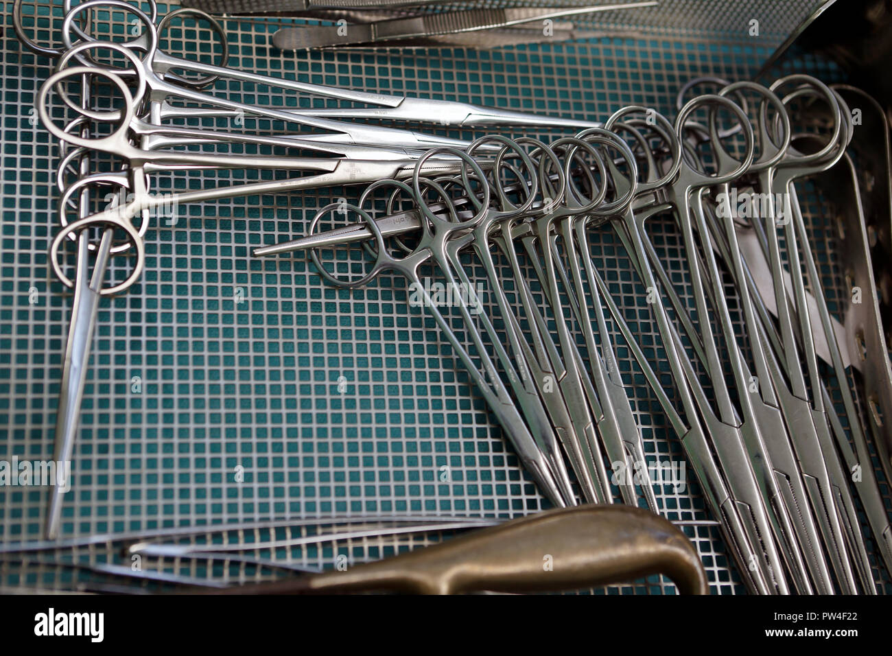 Chirurgische Instrumente, Chirurgie, Gesundheitswesen Stockfoto