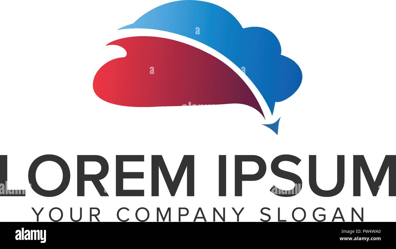 Cloud logo Stock Vektor